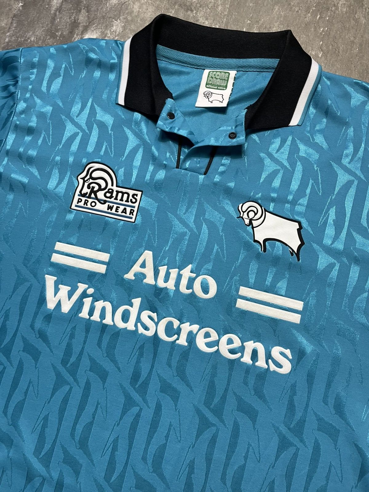 Vintage Retro Vintage Derby County 1994 1995 Away Soccer Jersey L Size US L / EU 52-54 / 3 - 2 Thumbnail