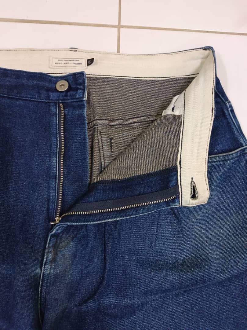 Designer × Japanese Brand × Yohji Yamamoto Niko And Baggy Casual Denim Jeans Yohji Yamamoto style Size US 32 / EU 48 - 6 Thumbnail