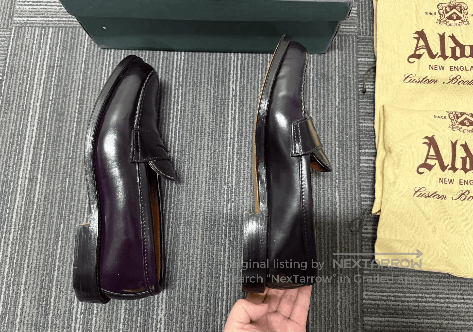 Alden Alden 986 Shell Cordovan Shoes. Size US 8 / EU 41 - 5 Thumbnail