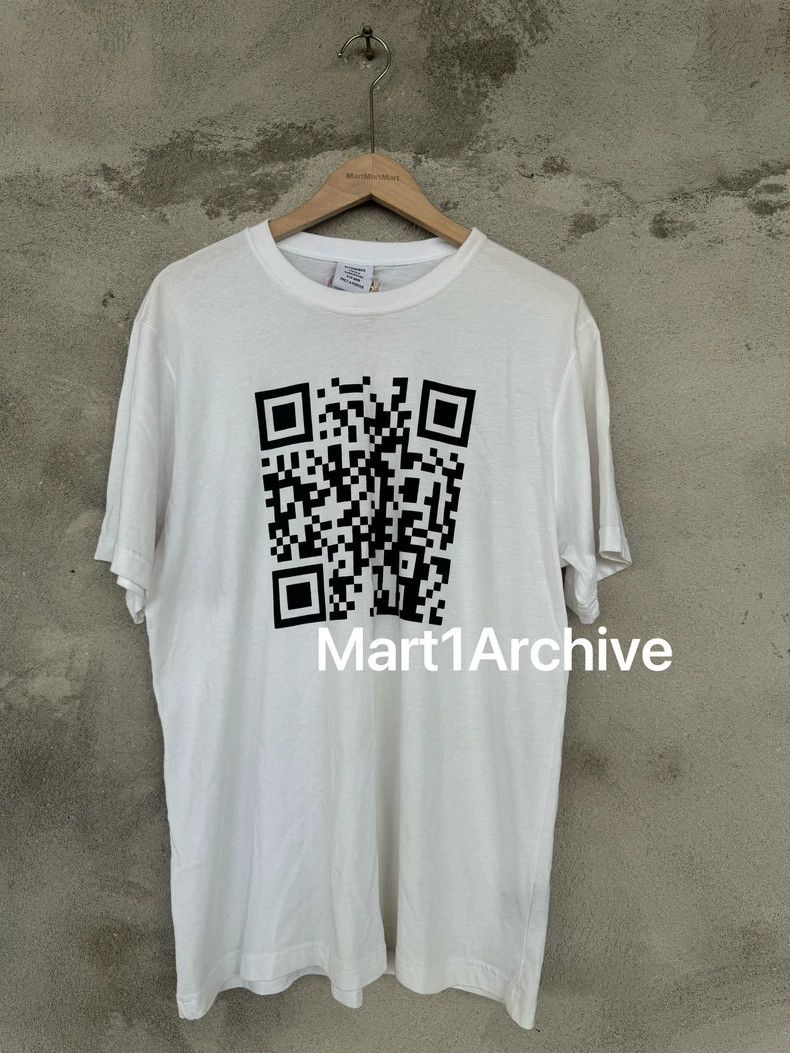Vetements Vetements QR Code Short Sleeve T-Shirt-dmc Size US M / EU 48-50 / 2 - 1 Thumbnail
