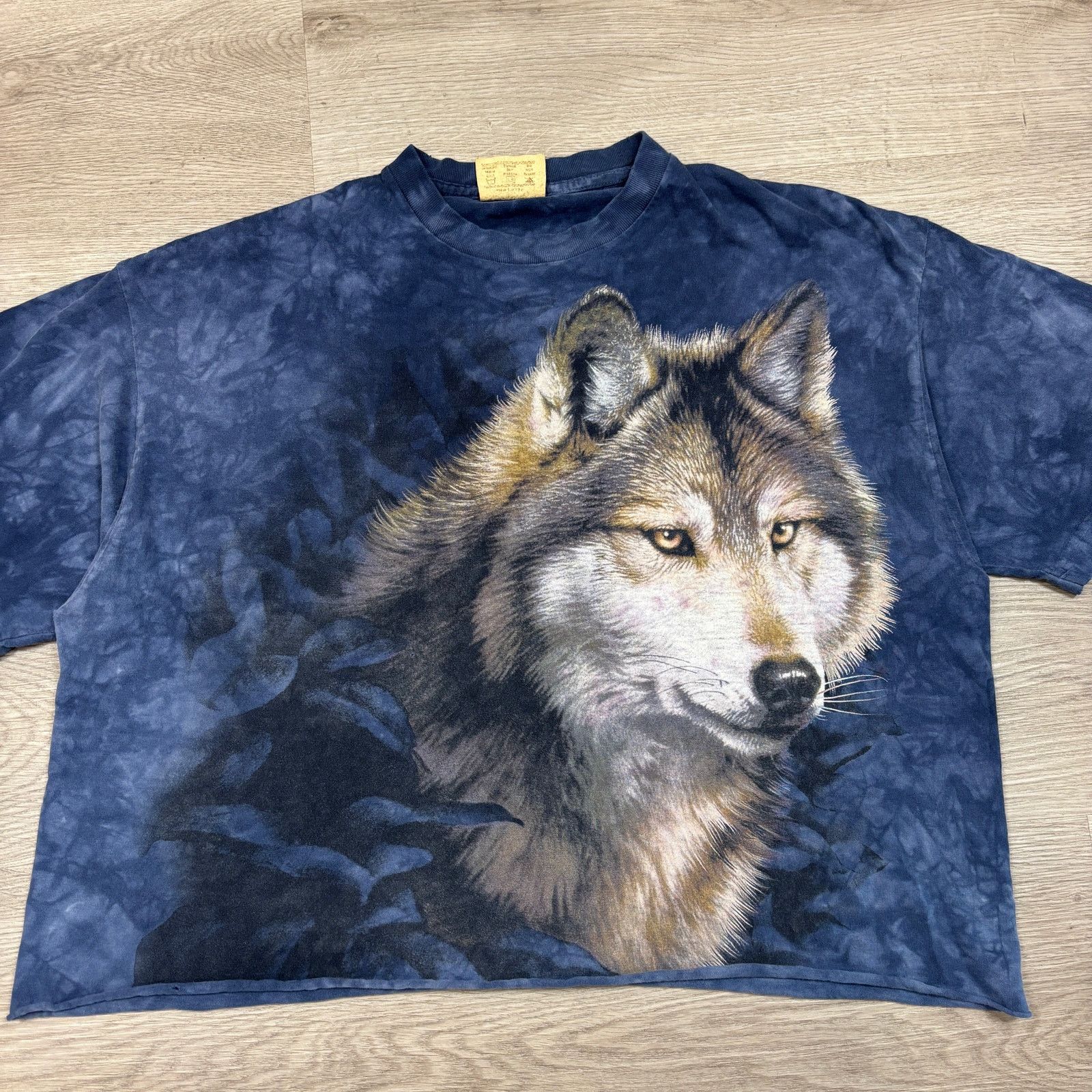 The Mountain The Mountain Wolf AOP Tie Dye Cropped Too Size XL Y2K Size XL / US 12-14 / IT 48-50 - 2 Thumbnail