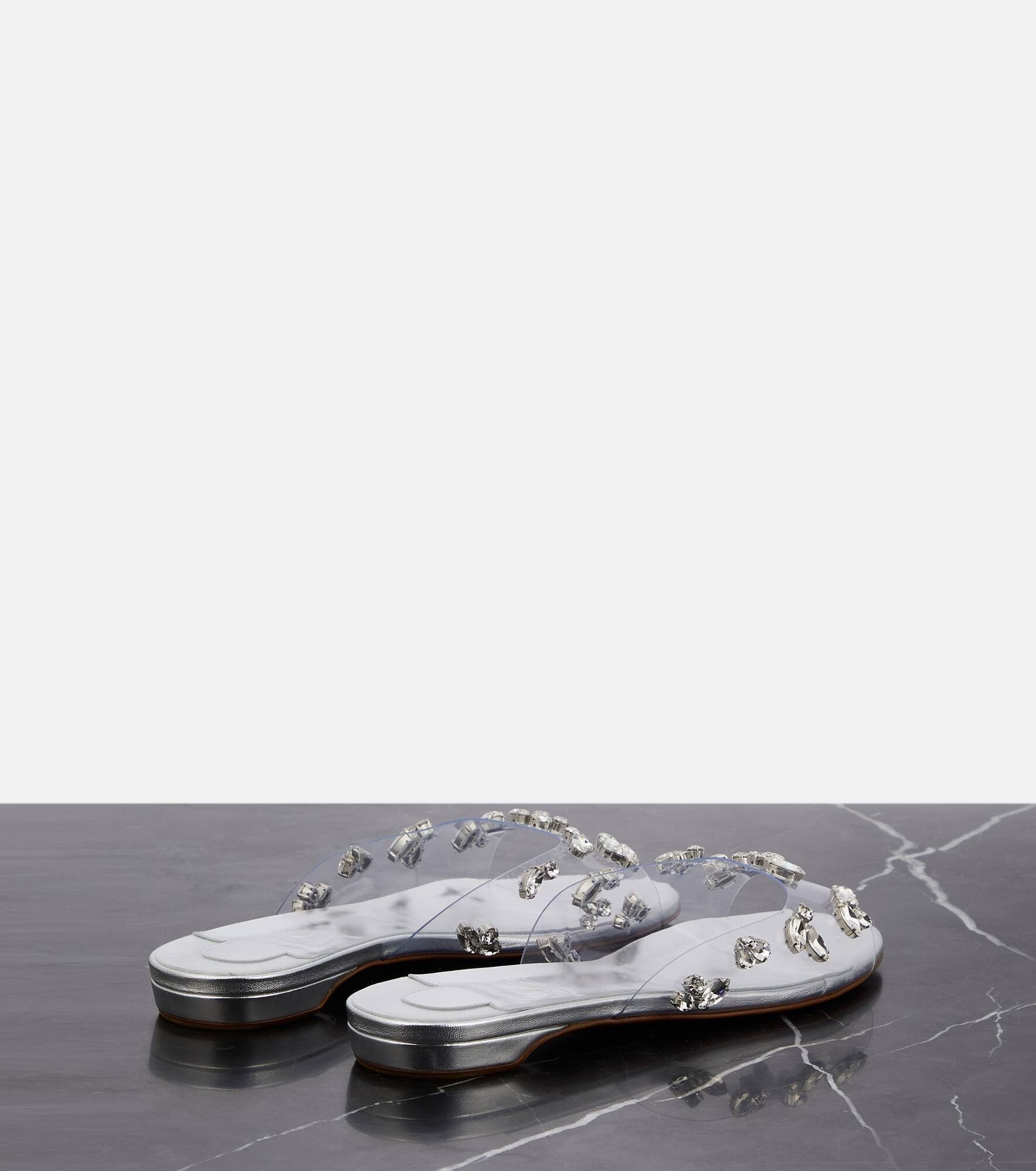 Christian Louboutin o1s1wg110125 Degraqueenie Slides in Transparent Size US 5 / IT 35 - 2 Thumbnail