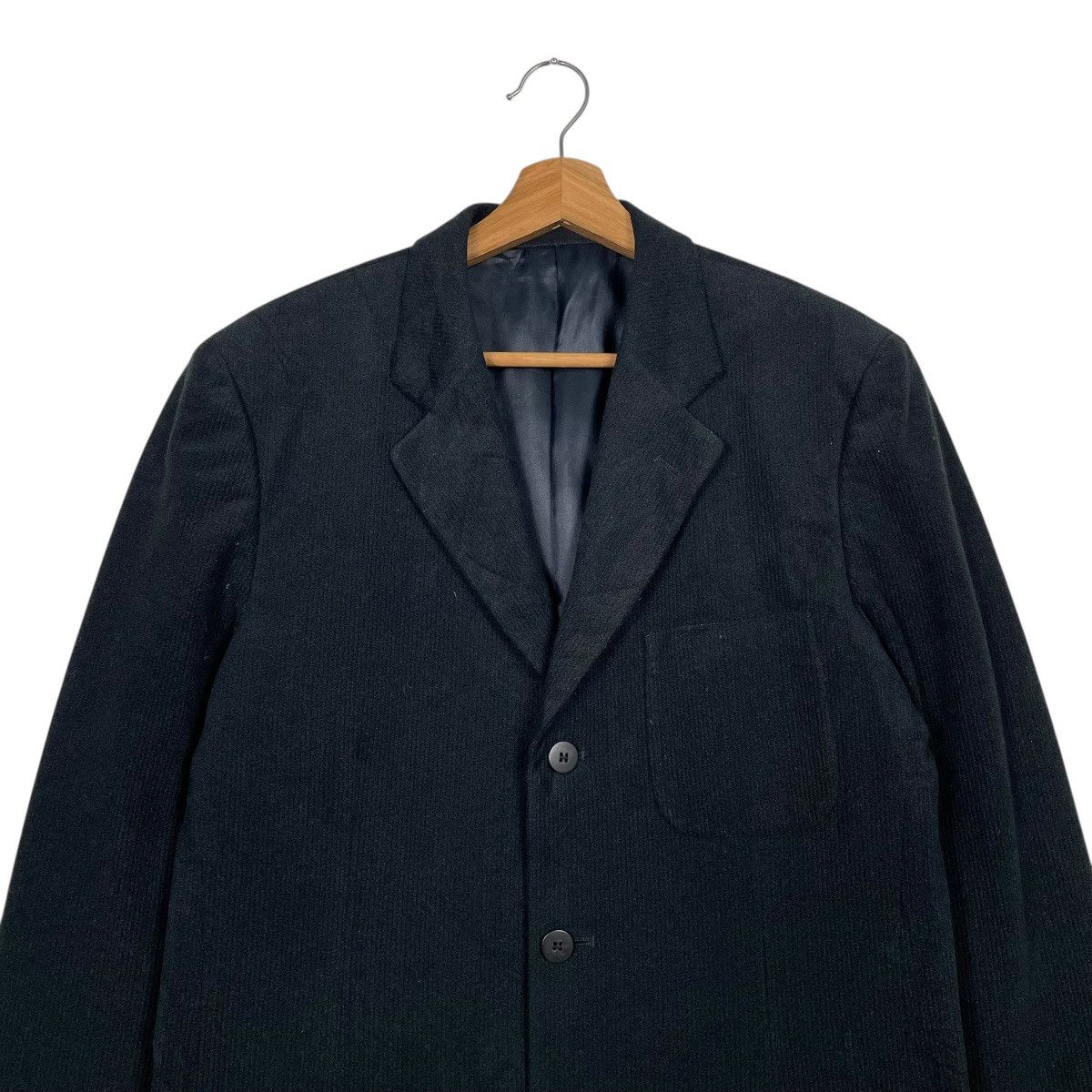 Kansai Yamamoto Kansai Man Black Casual Jacket Size US M / EU 48-50 / 2 - 2 Thumbnail