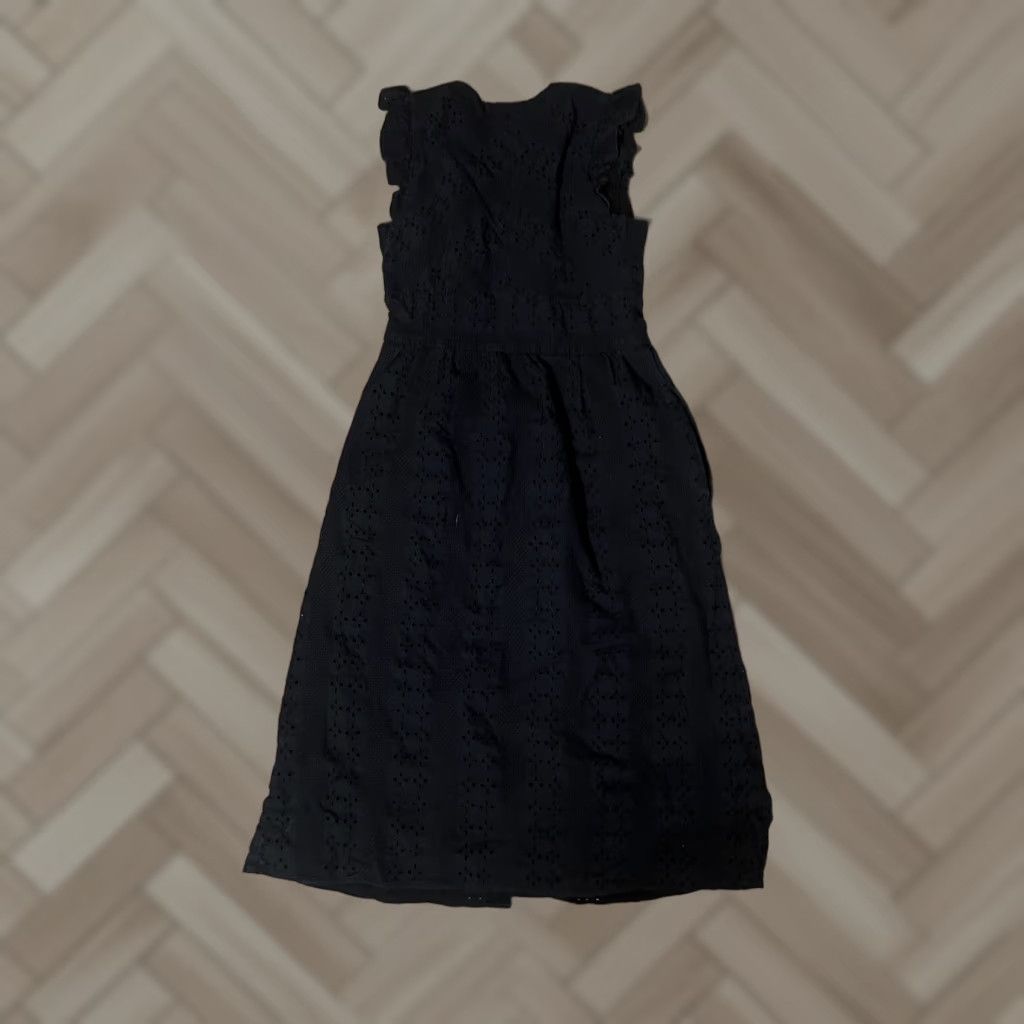 J.Crew J.CREW Womens Button-Up Sleeveless Blouse Black Size S Size S / US 4 / IT 40 - 1 Thumbnail