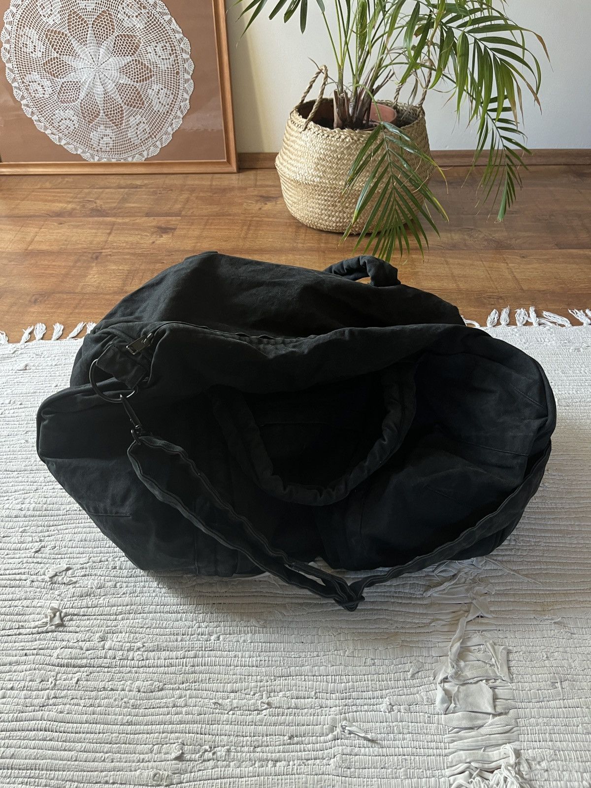 Entire Studios STANDARD DUFFLE WASHED BLACK Size ONE SIZE - 5 Thumbnail