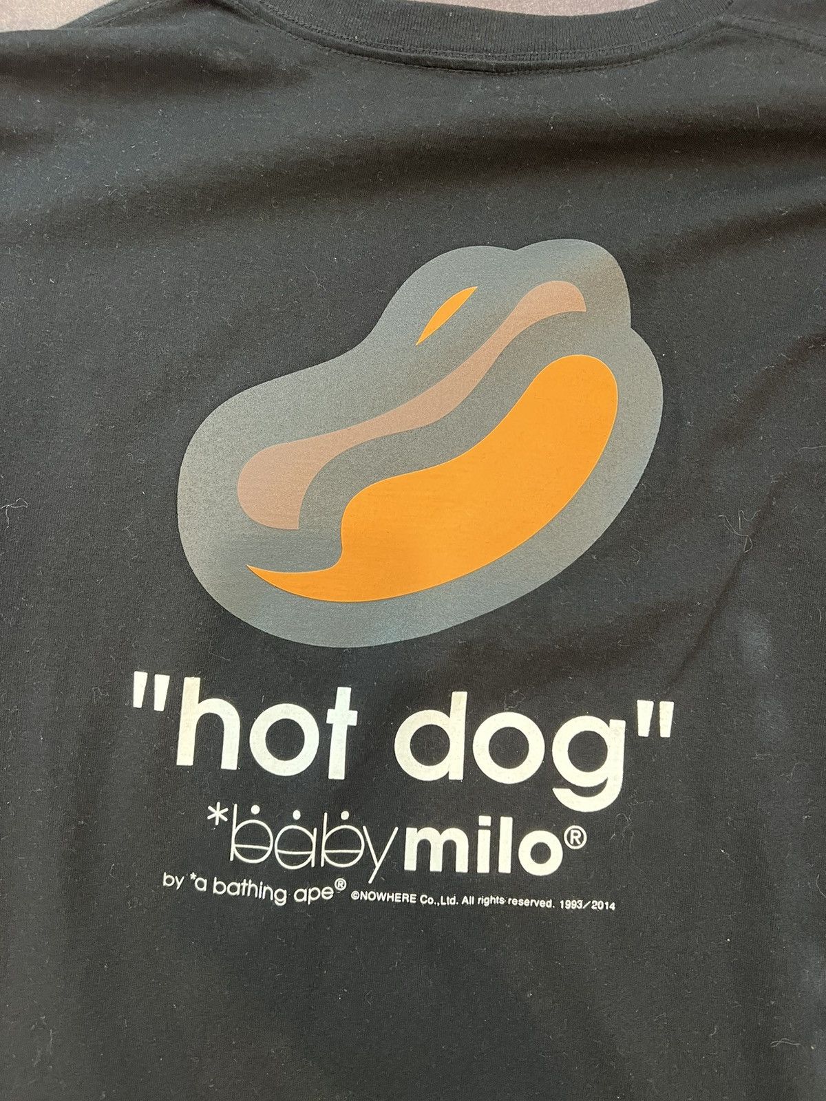 Bape Baby Milo Hot Dog Long Sleeve Tee Size US L / EU 52-54 / 3 - 4 Thumbnail