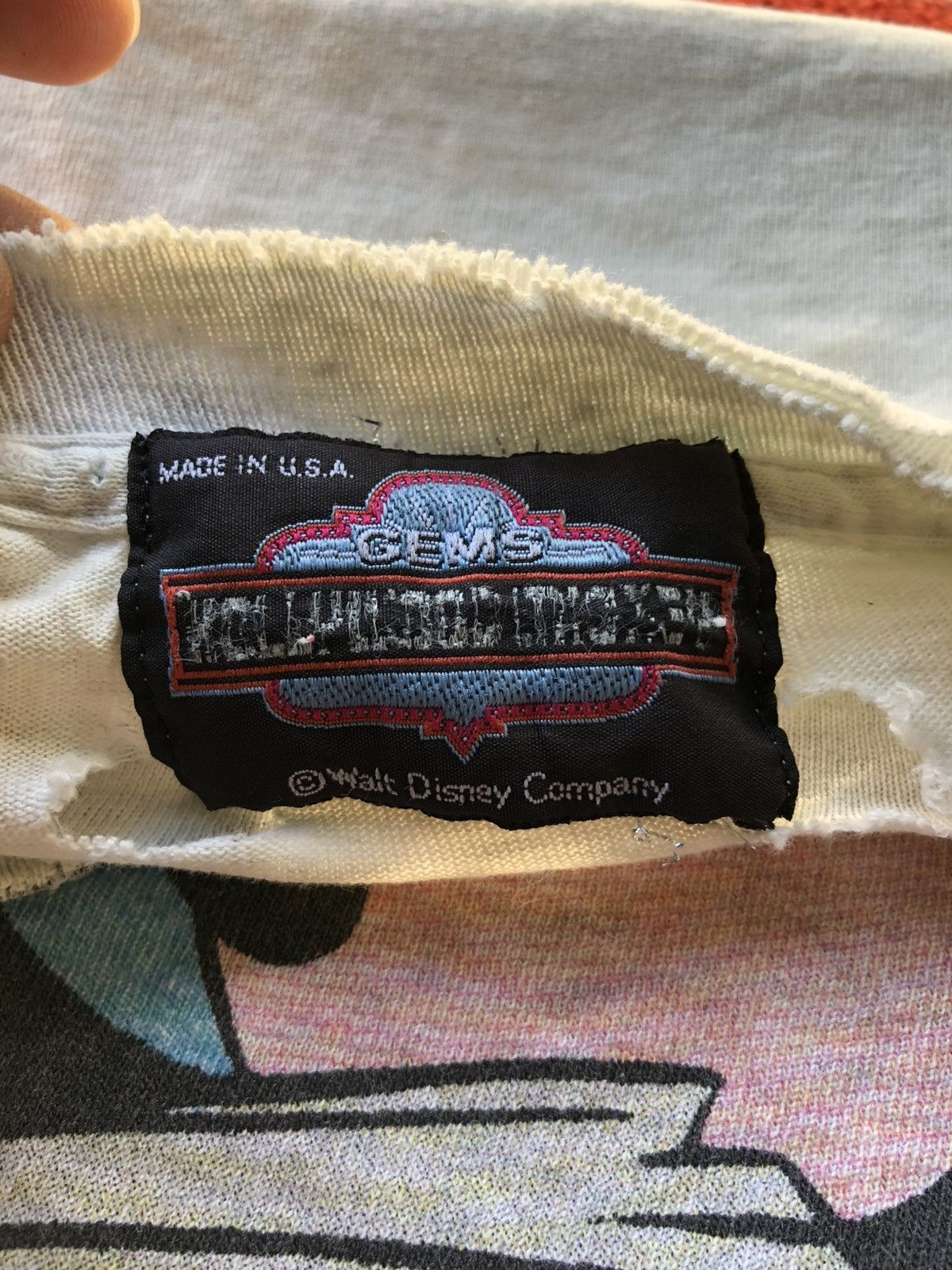Mickey Mouse Thrashed Vintage Mickey Mouse Hollywood Mickey Shirt Tee Size US M / EU 48-50 / 2 - 12 Thumbnail