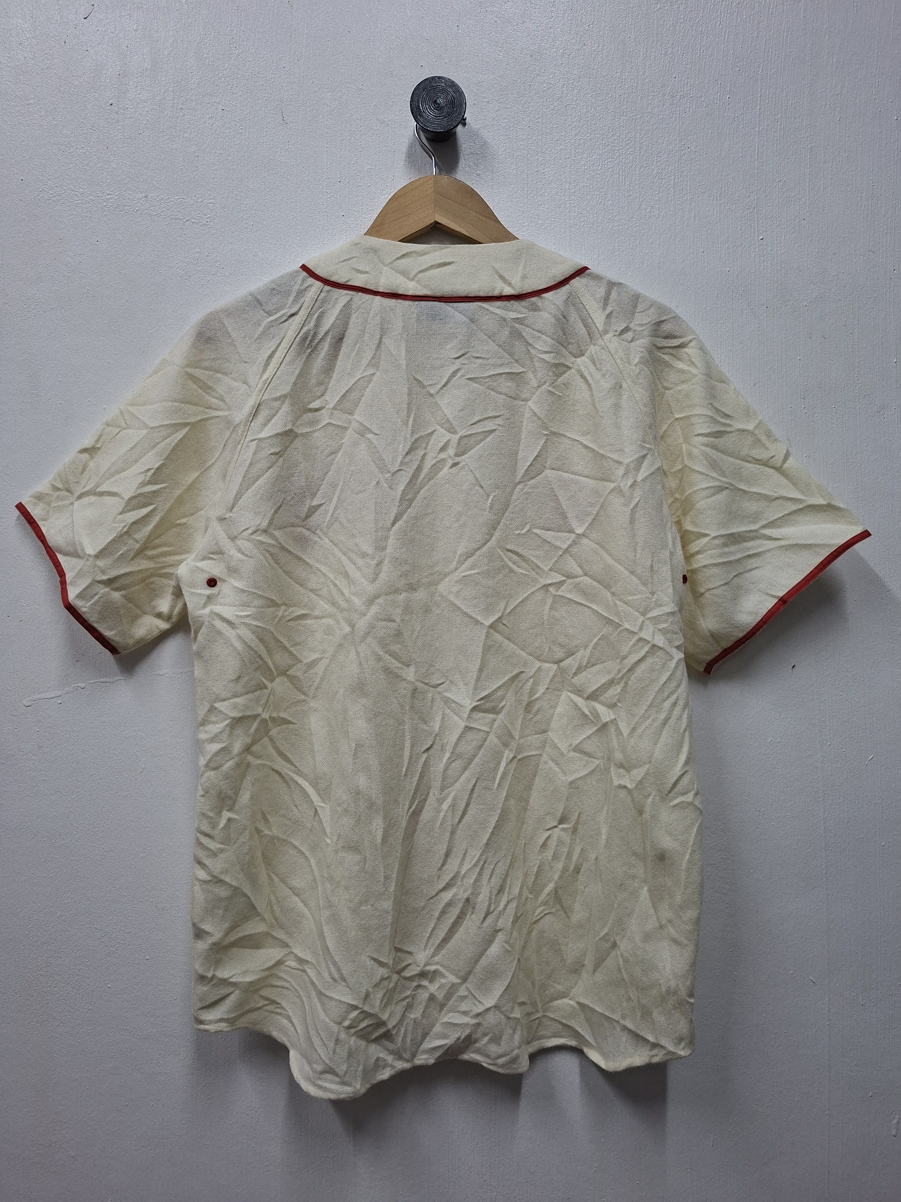 Xlarge X-Large Wool Baseball Jersey Size US L / EU 52-54 / 3 - 2 Thumbnail