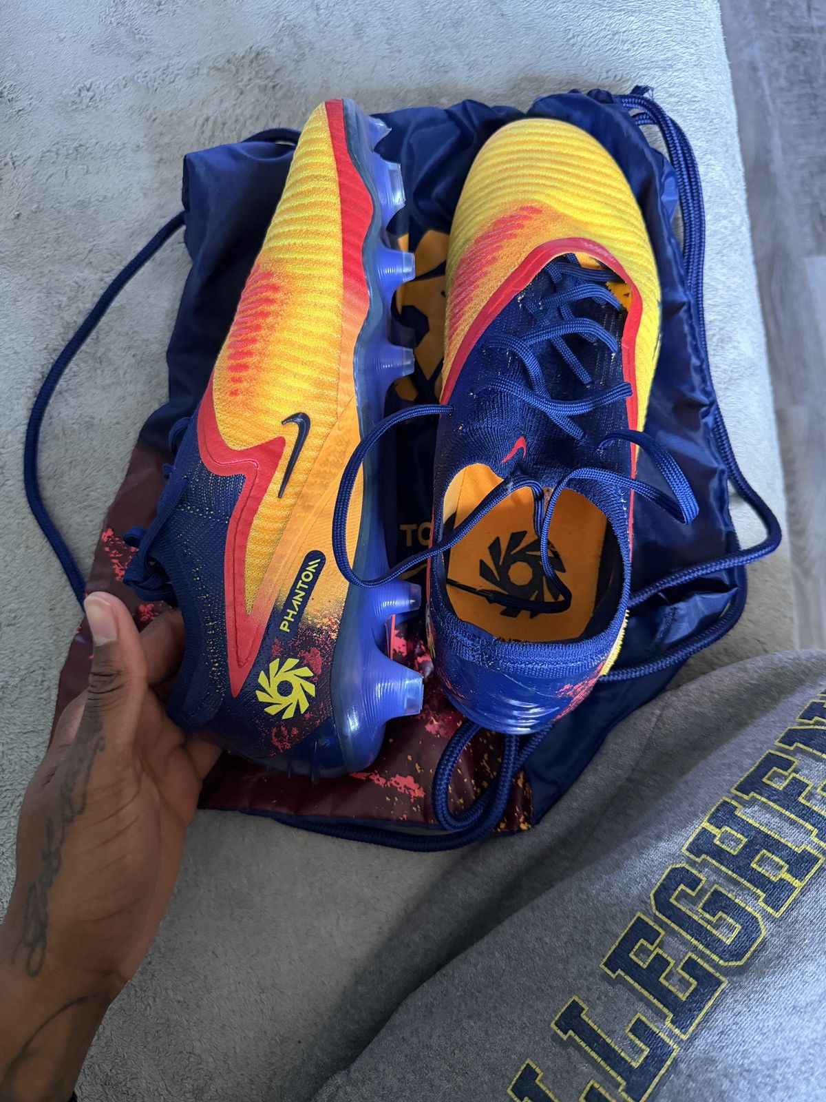 Nike Nike Phantom 6 Elite Erling Haaland Soccer Cleats Size US 11 / EU 44 - 3 Thumbnail