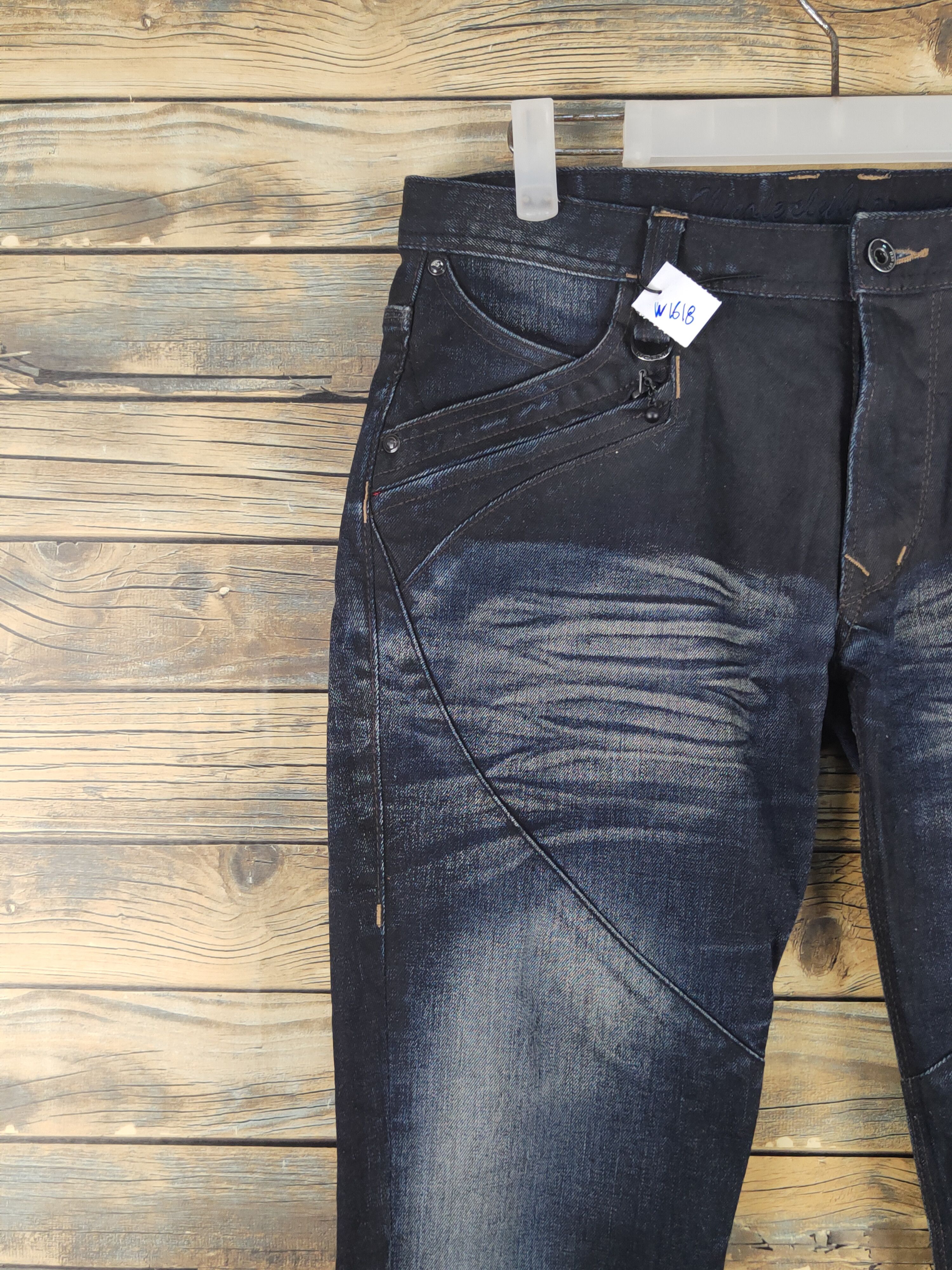 Nicole Club Nicole Club Black Distressed Ripped Jeans #W1618 Size US 30 / EU 46 - 3 Thumbnail