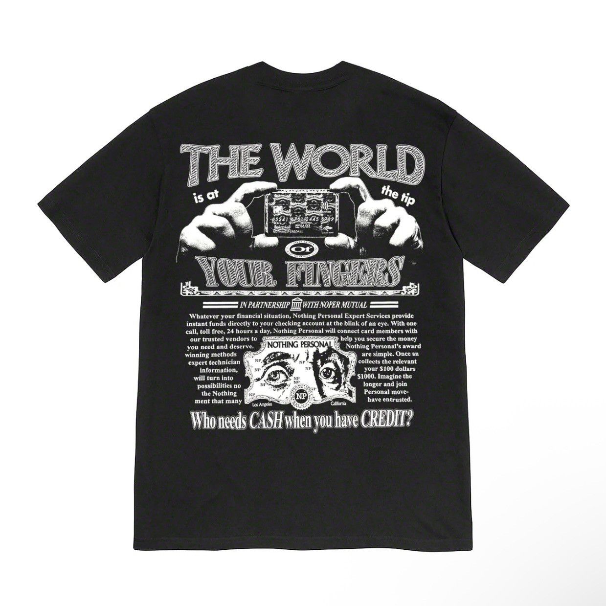 Nothing Personal Nothing Personal Blazzy Scammer Collage T-Shirt - Black 2XL Size US XXL / EU 58 / 5 - 2 Thumbnail