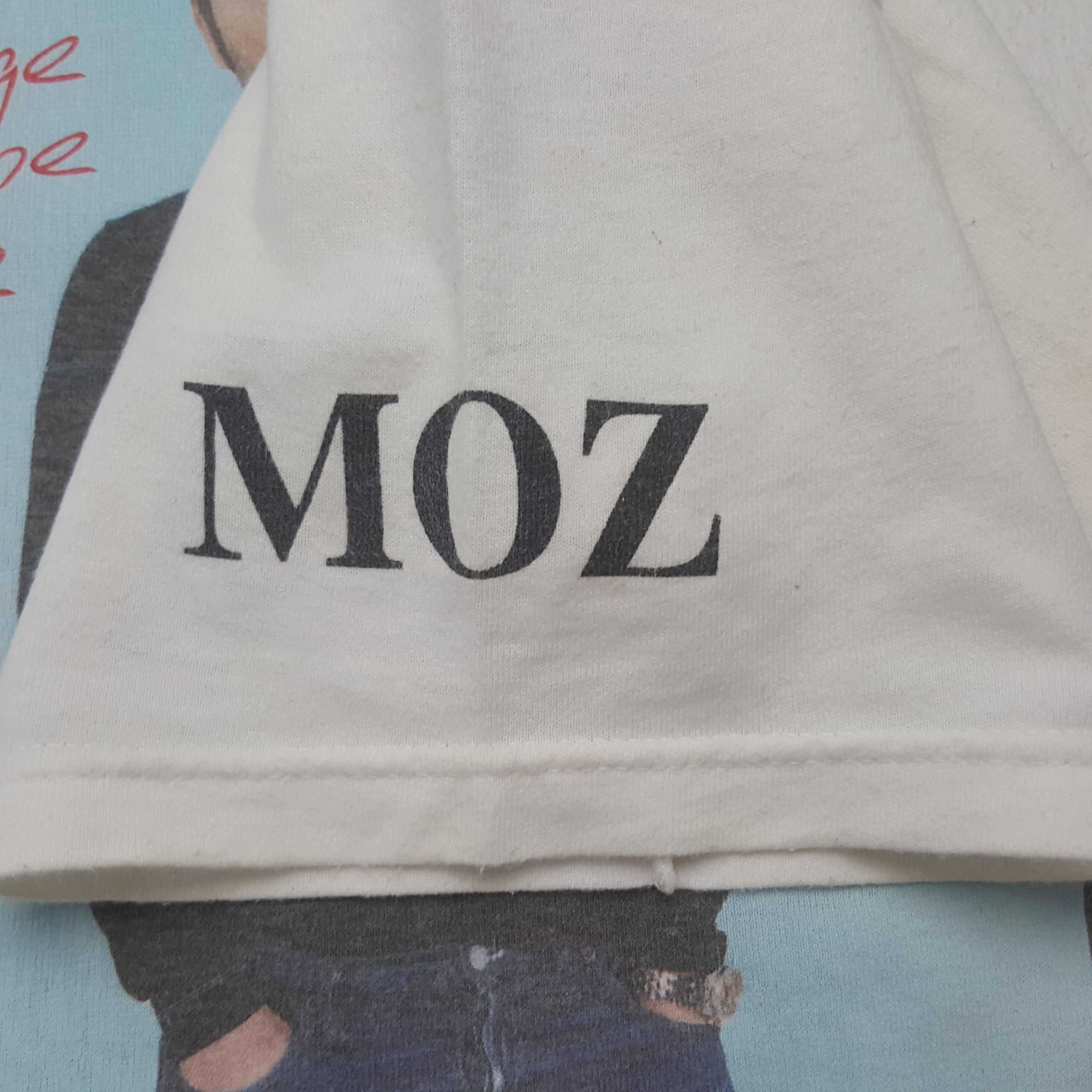 Band Tees Vintage Morrisey MOZ English Singer Songwriter Tshirt Size US M / EU 48-50 / 2 - 7 Thumbnail