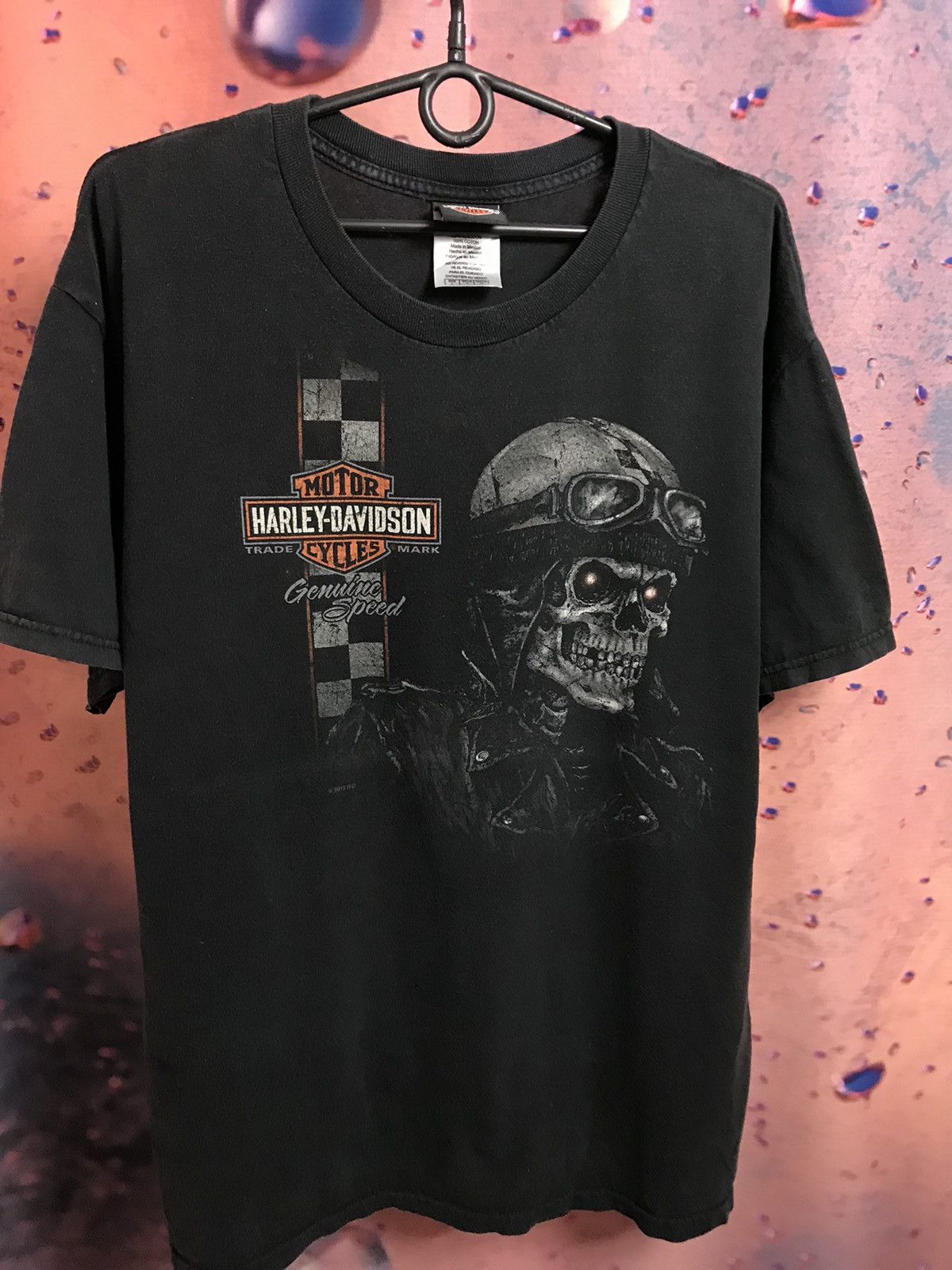 Vintage Vintage Harley Davidson Mexico t shirt Size US L / EU 52-54 / 3 - 2 Thumbnail