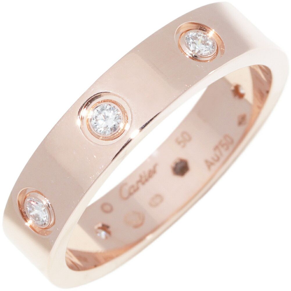 Cartier Cartier Cartier LOVE Au750 Ring Size 10 Precious Metal Ring B40508 DUTY FREE for USA Size ONE SIZE - 1 Thumbnail