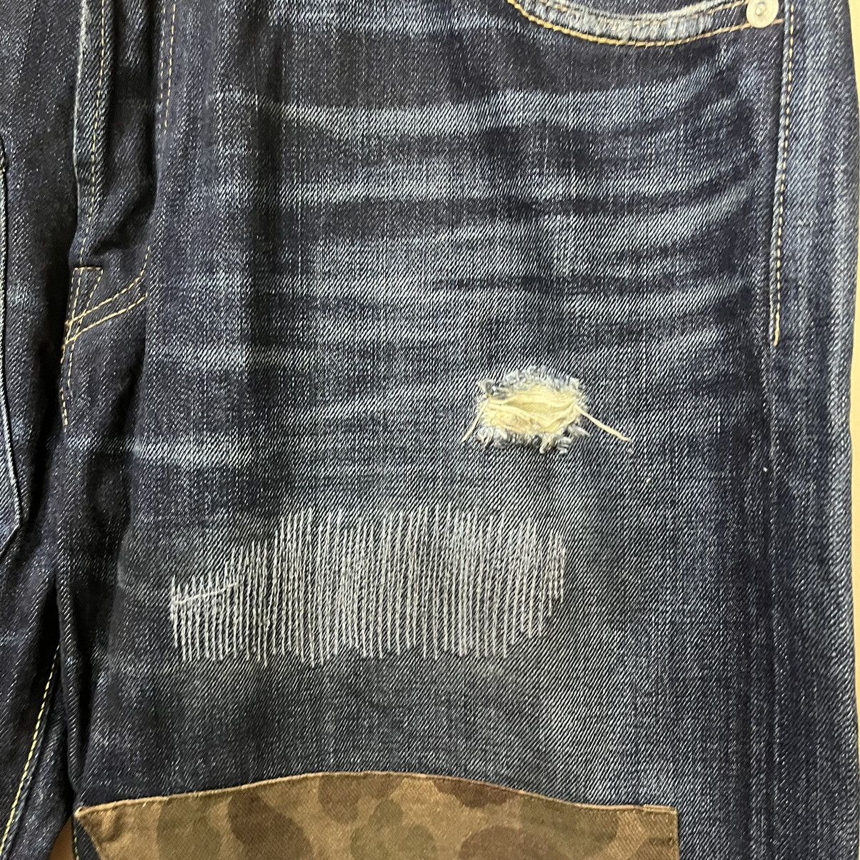 Bape Rare OG Bape Sta Patchwork Denim Pants Size US 38 / EU 54 - 6 Thumbnail