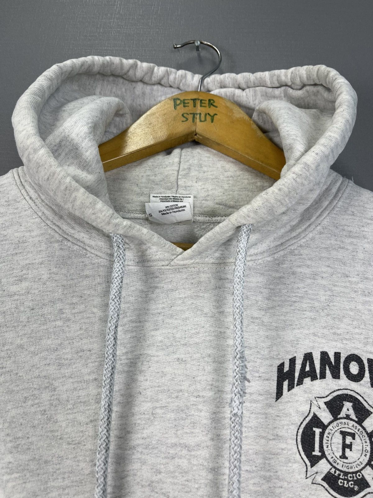 Hanover Vintage 90s Hanover Hoodies Size US S / EU 44-46 / 1 - 7 Thumbnail