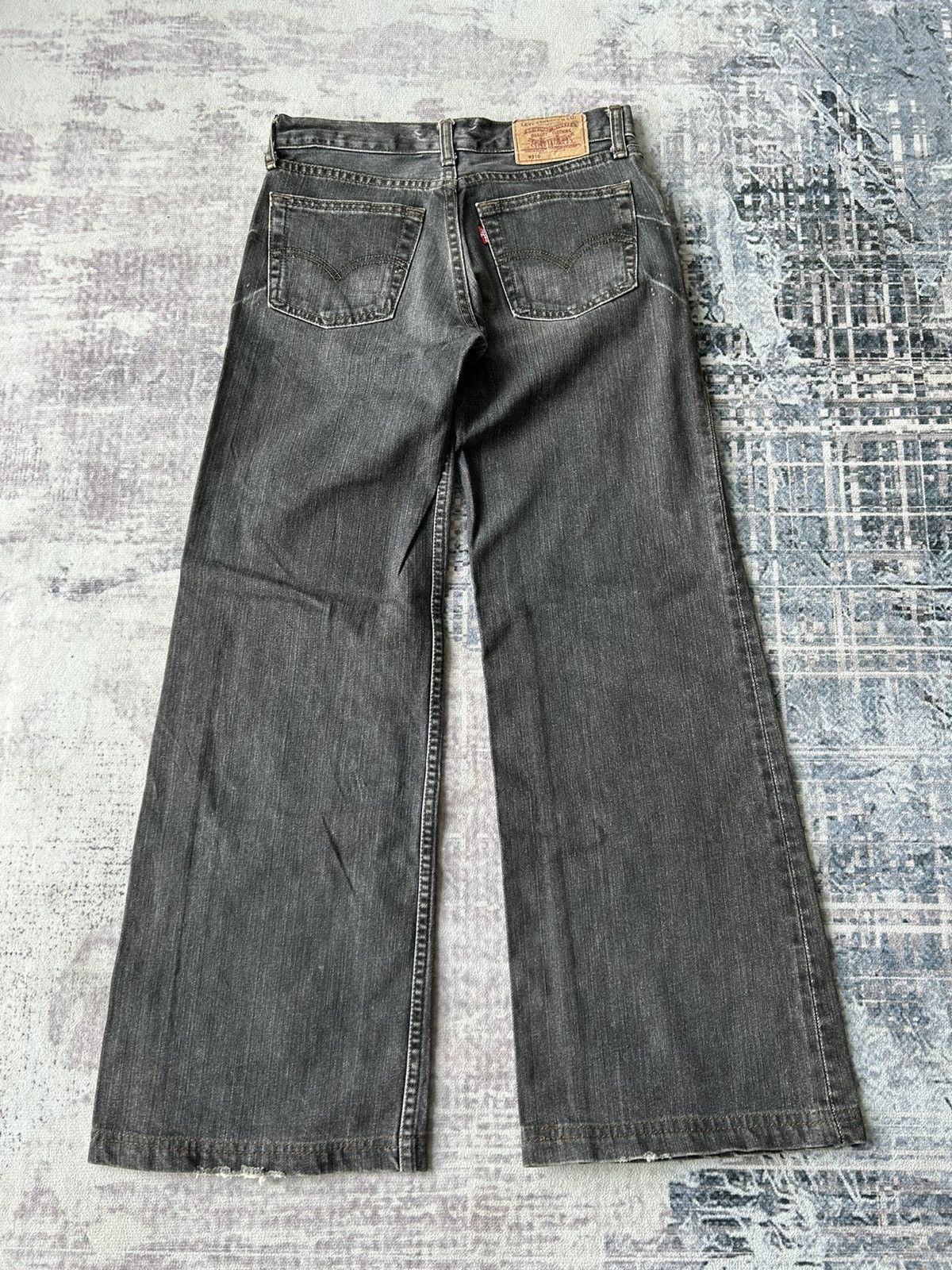 Levi's Y2K Japan Levis Bootcut Black Jeans Size US 27 - 7 Thumbnail