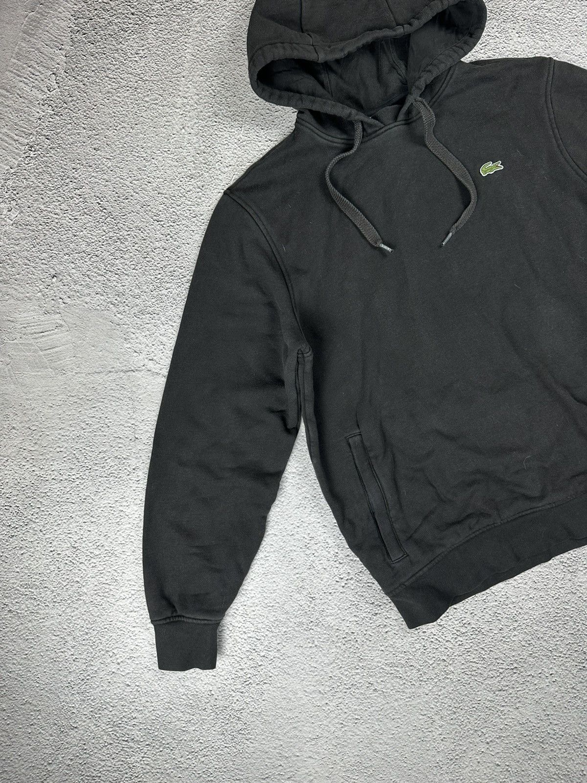 Lacoste Vintage Lacoste Hoodie Faded Y2K Boxed Logo SK8 Size US L / EU 52-54 / 3 - 3 Thumbnail