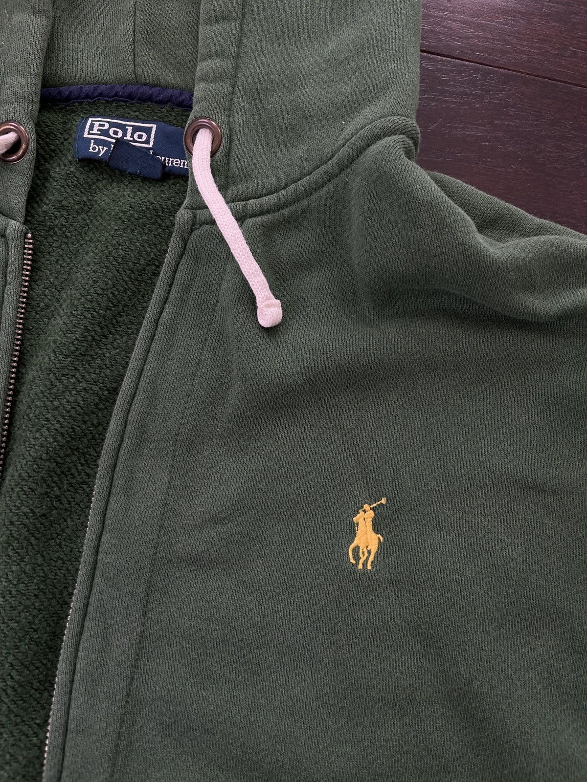Ralph Lauren Vintage Polo Ralph Lauren Zip Up Hoodie Size US L / EU 52-54 / 3 - 3 Thumbnail
