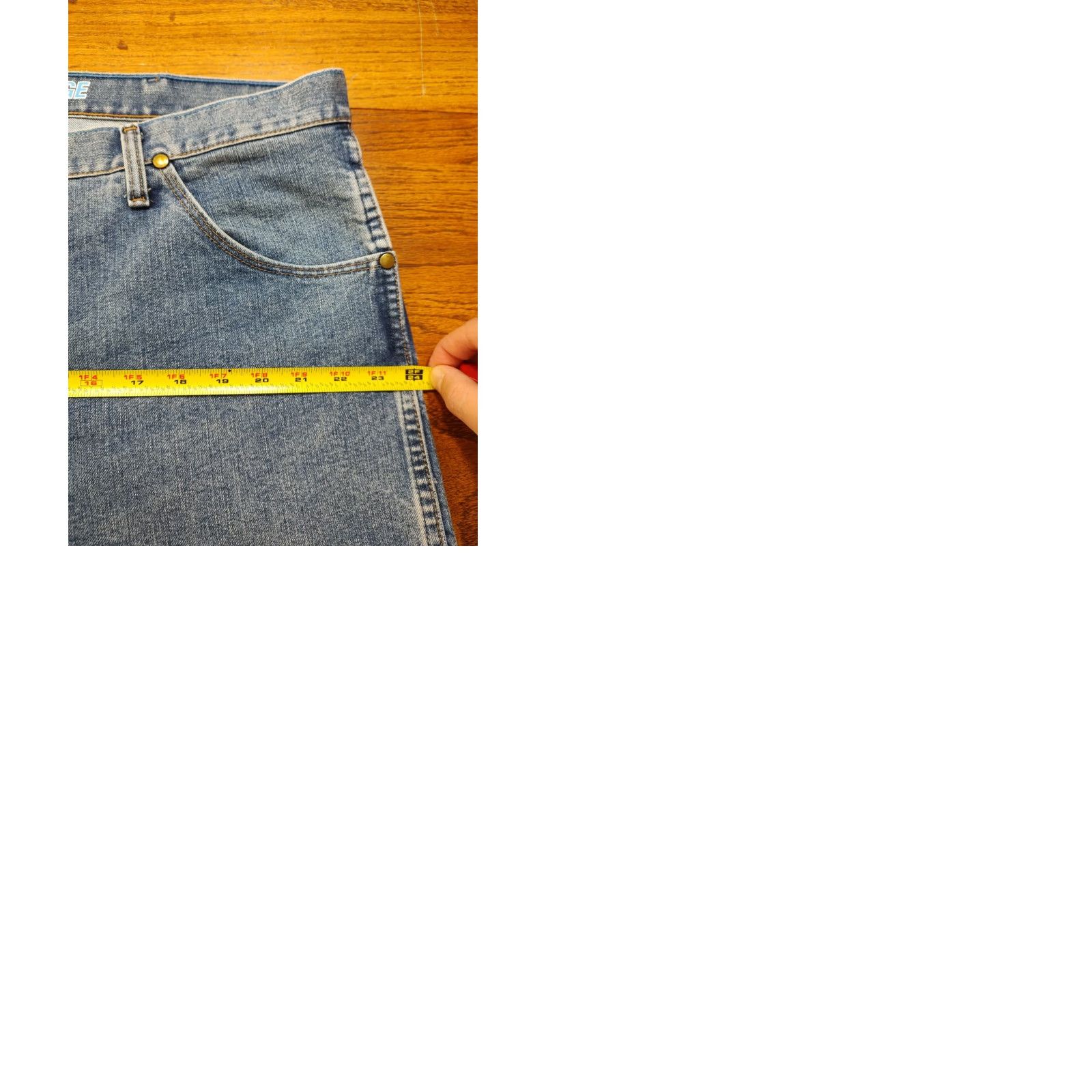 Wrangler Wrangler Jeans Western Denim 42x30 Regular Mens Five-Pocket Blue Wrangler 47MWZ Cowboy Cut Vintage No 80s 90s American Ranch Rodeo USA Classic Size US 42 / EU 58 - 9 Thumbnail