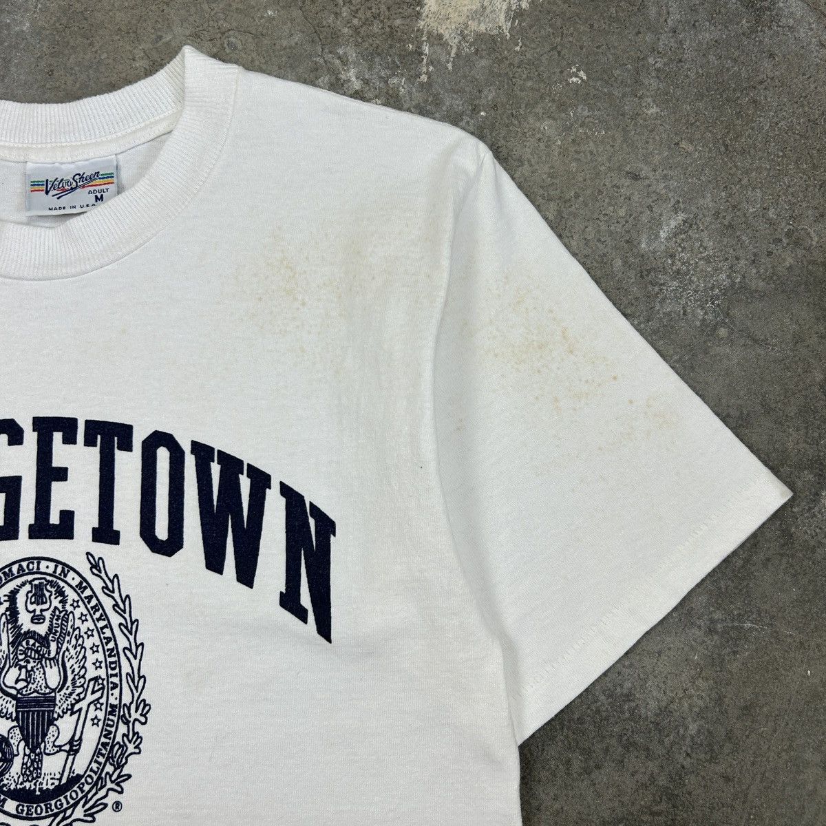 Vintage 1980-90s Georgetown University Size US S / EU 44-46 / 1 - 6 Thumbnail