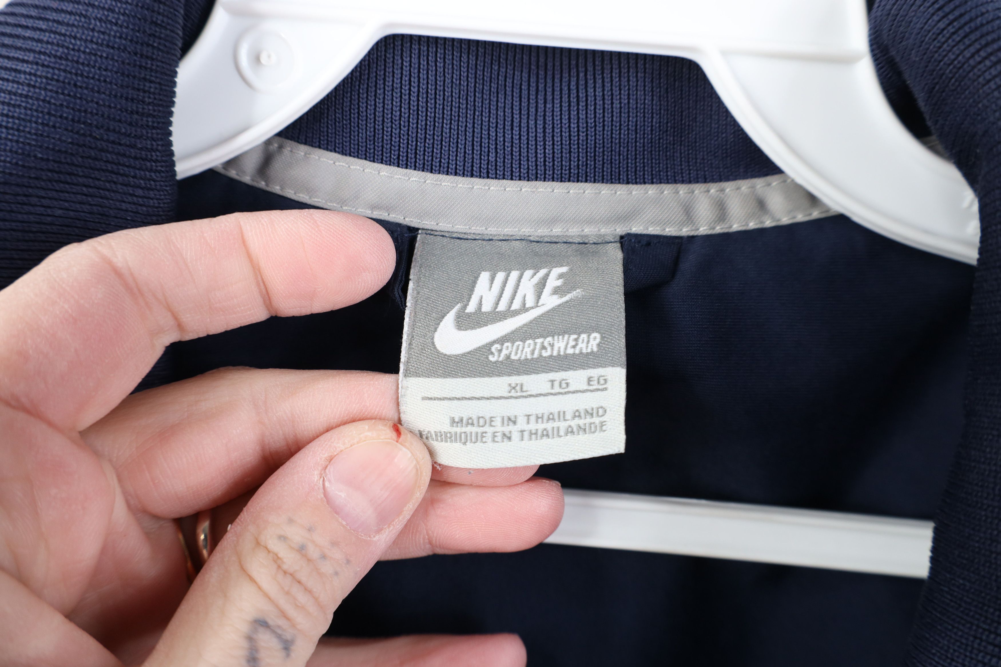 Nike Vintage Y2K Nike Sportswear Swoosh Windrunner Track Jacket Size US XL / EU 56 / 4 - 5 Thumbnail