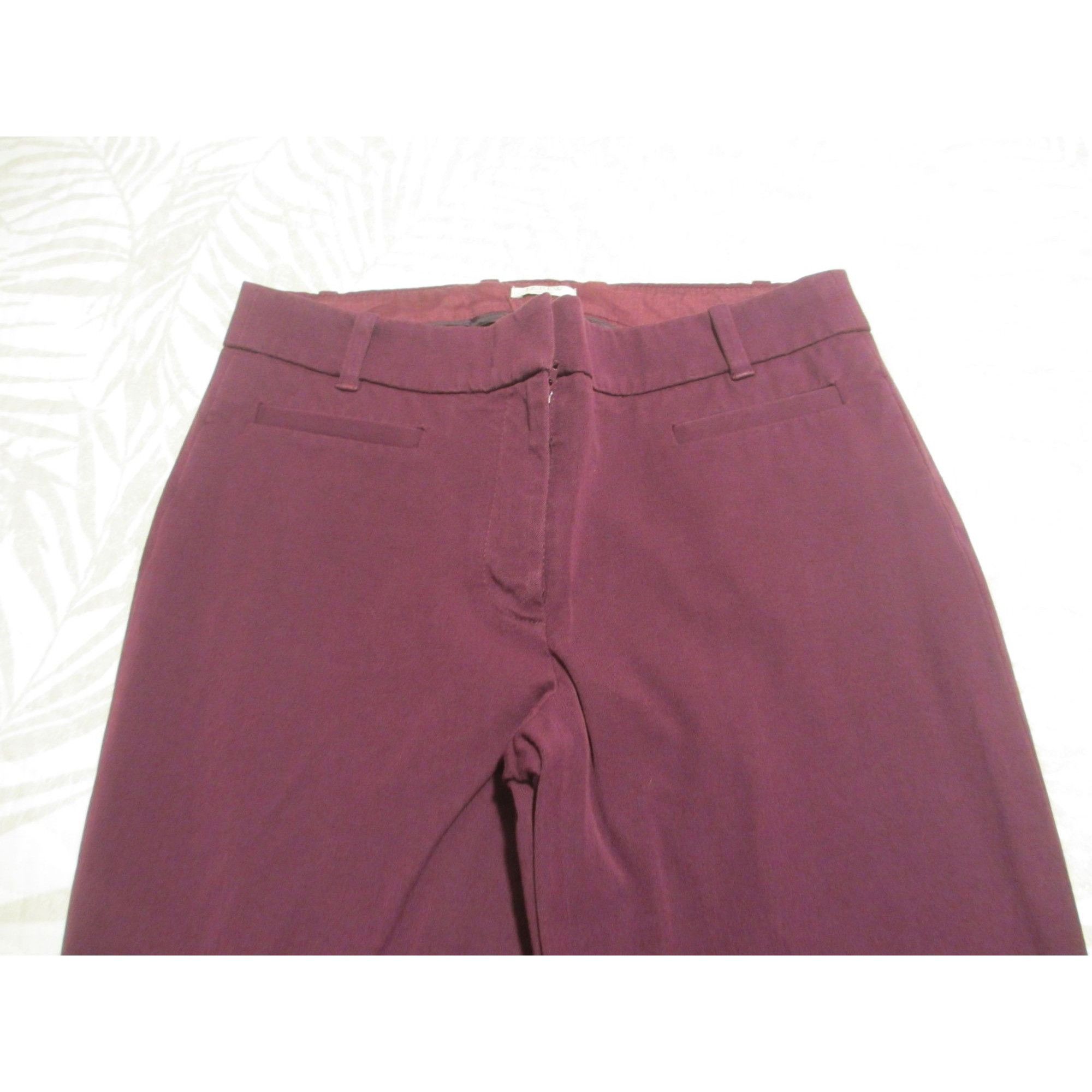 J.Crew J.Crew StretchPurple Slim Fit Pants 2R Size 26" / US 2 / IT 38 - 3 Thumbnail