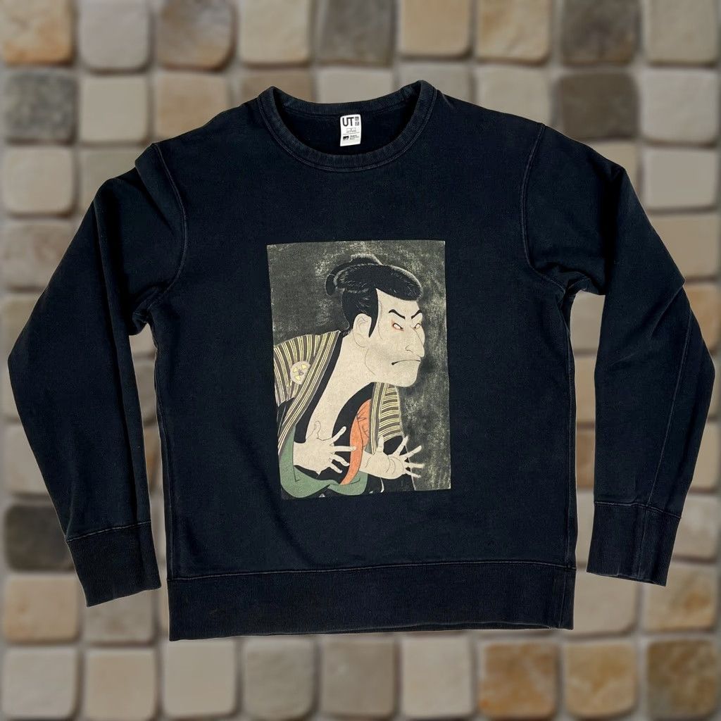 Uniqlo Uniqlo Museum of Fine Arts Boston Crewneck Sweatshirt Unisex Adults S Black Cotton Graphic Print Sweatshirt Size US S / EU 44-46 / 1 - 1 Thumbnail