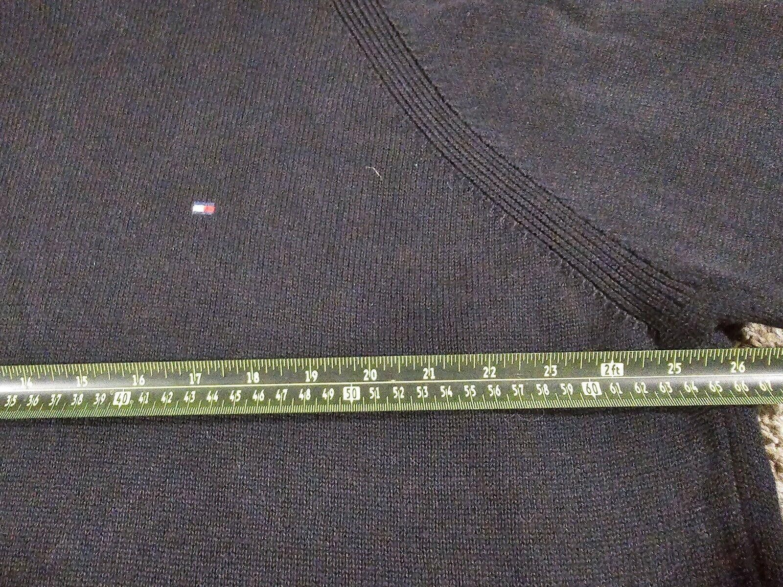 Tommy Hilfiger Tommy Hilfiger Black Double Collar Sweater Size US XXL / EU 58 / 5 - 6 Thumbnail