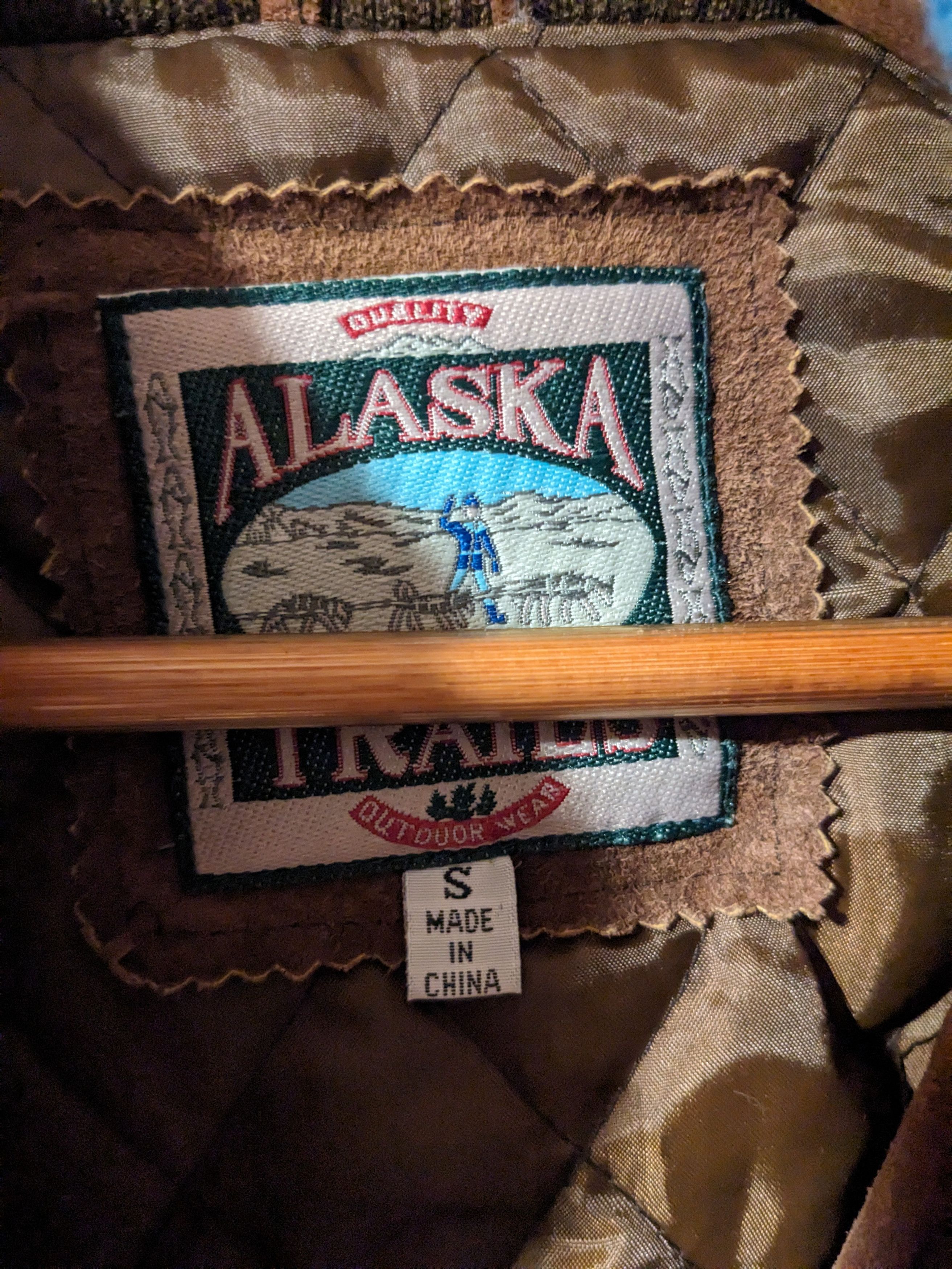 Vintage Vintage 90s Alaska Trails Outdoor Wear Small Leather Jacket Size US S / EU 44-46 / 1 - 3 Thumbnail