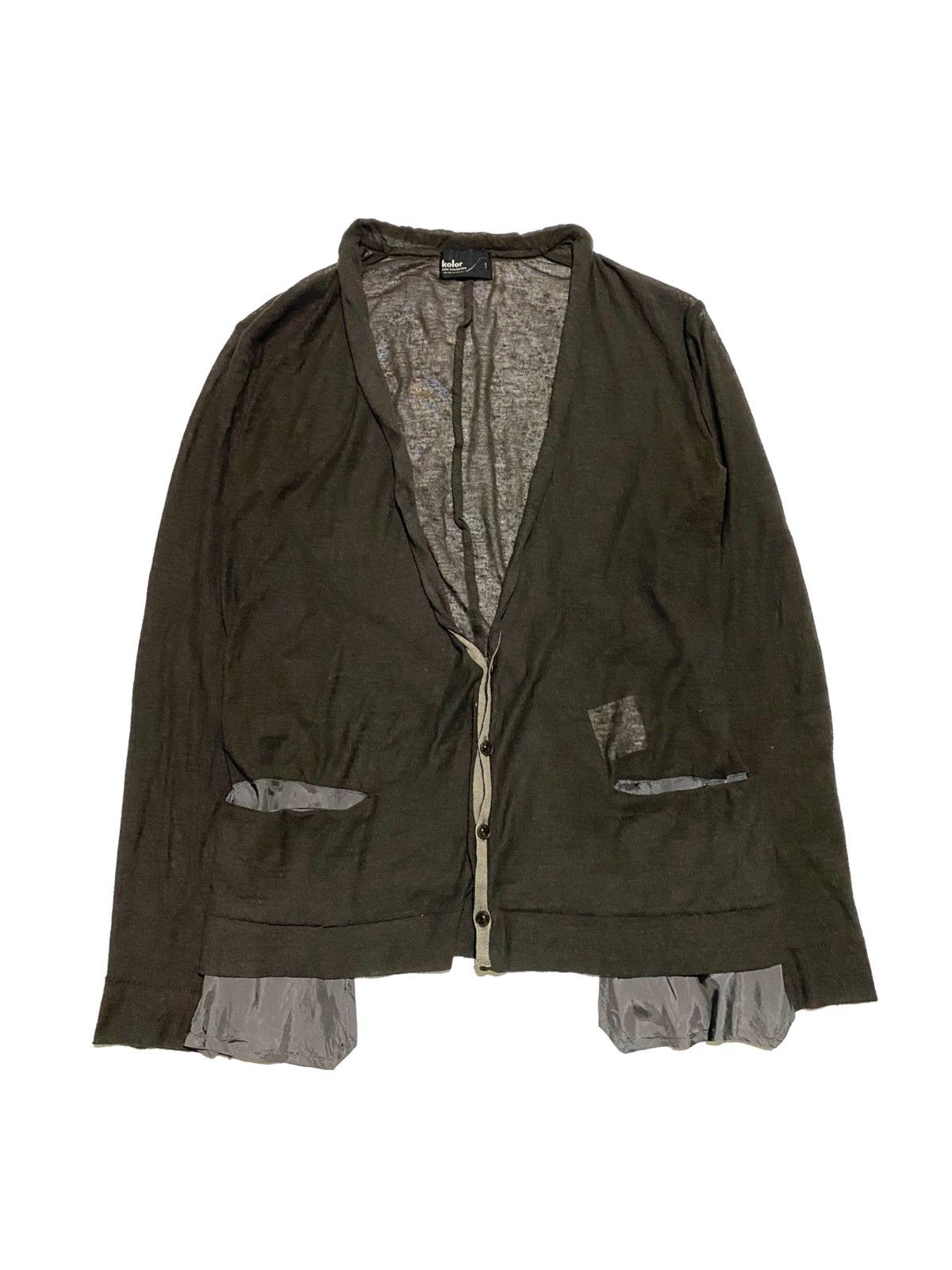 Kolor KOLOR CARDIGAN Size US M / EU 48-50 / 2 - 1 Thumbnail