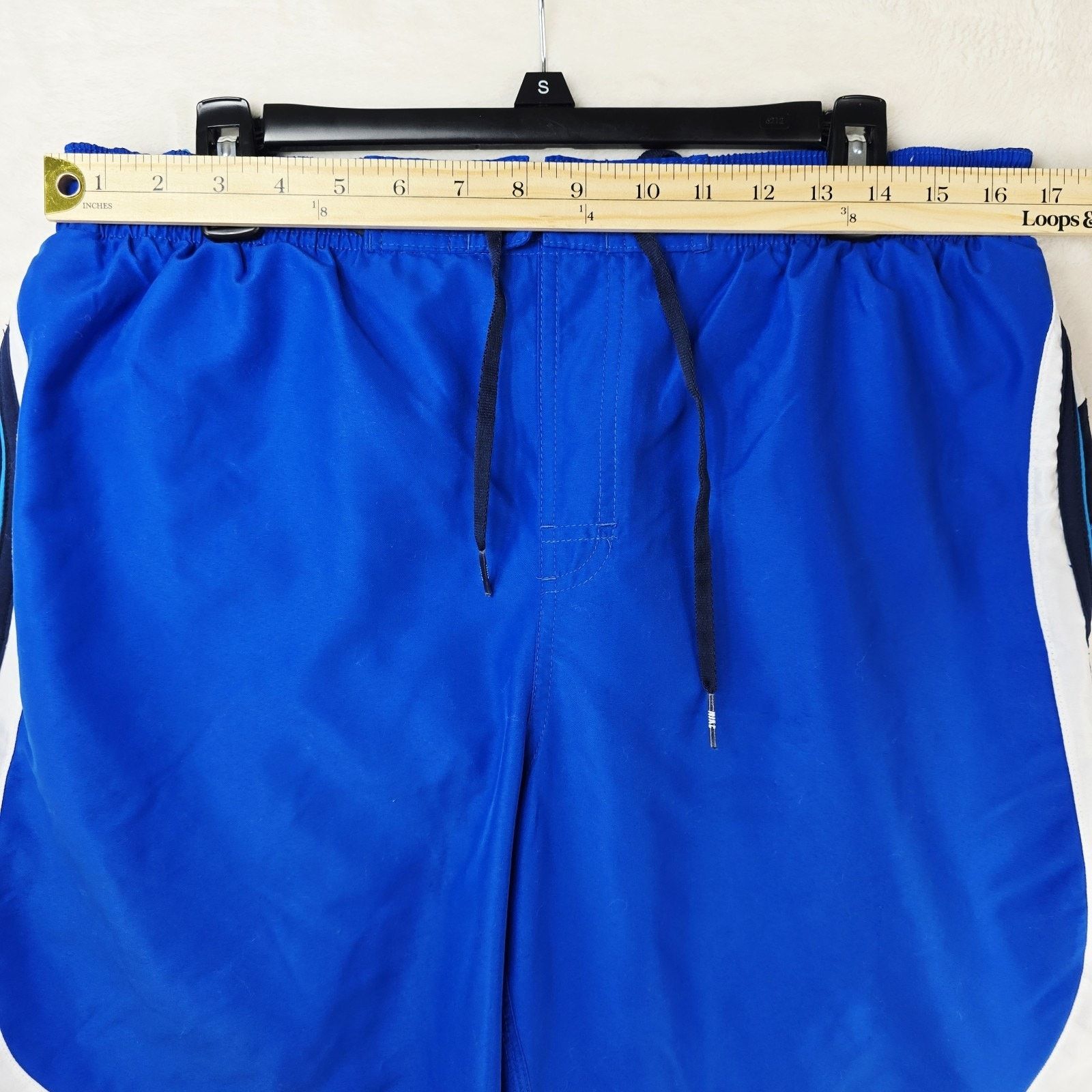 Nike Vintage Nike Board Shorts Mens Large BlueY2K Swim Trunks Size US 33 - 10 Thumbnail