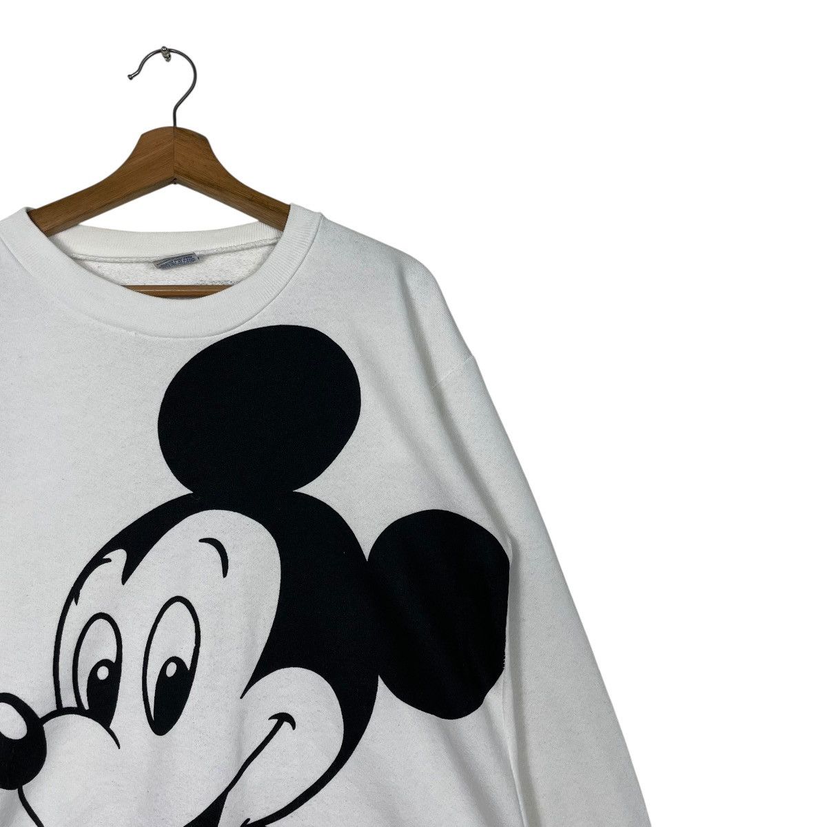Disney Vtg 80s Disney Mickey Mouse Big Print Crewneck Sweatshirt Size US S / EU 44-46 / 1 - 5 Thumbnail