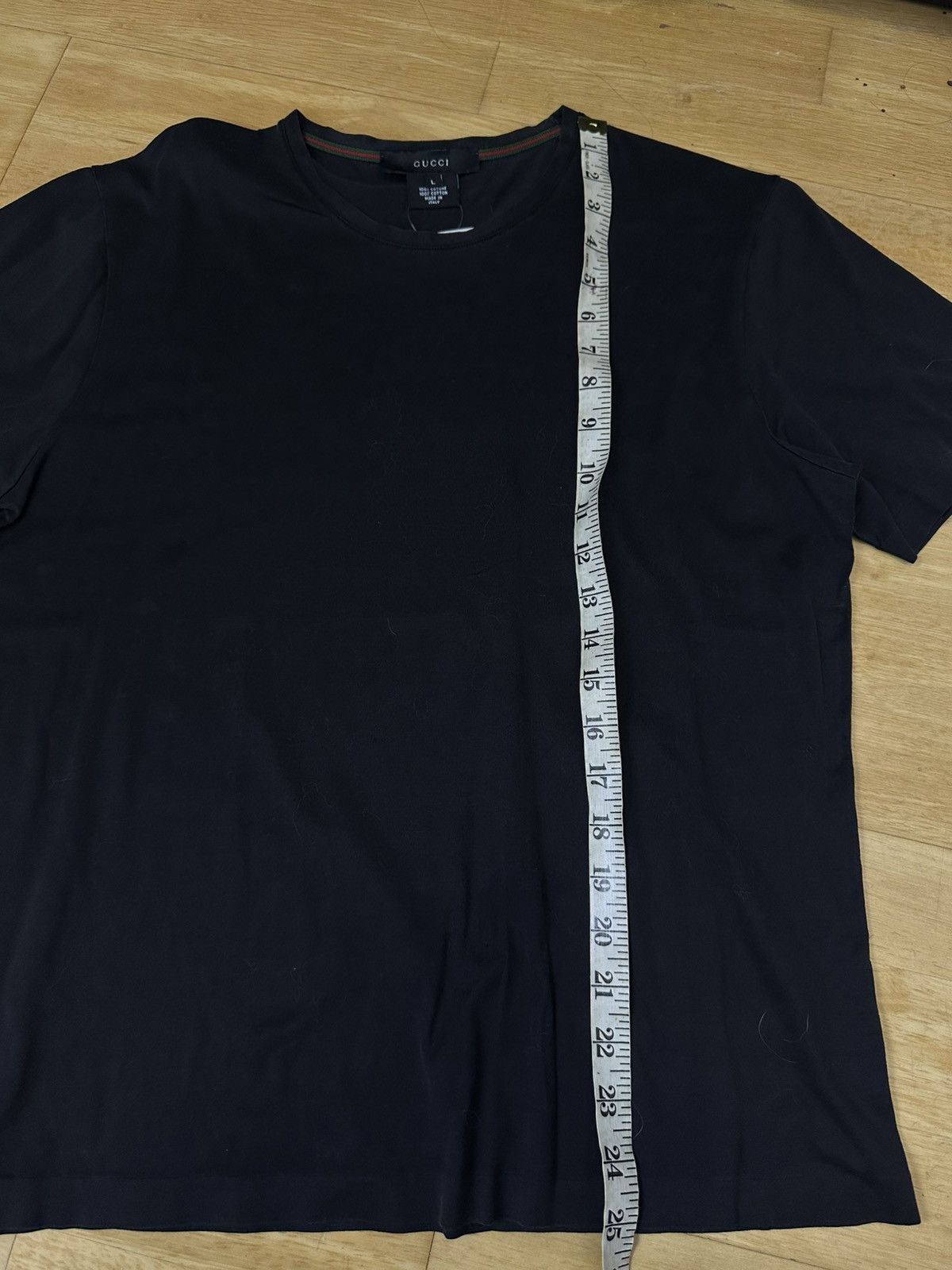 Gucci Gucci Basic T Shirt Size US L / EU 52-54 / 3 - 9 Thumbnail