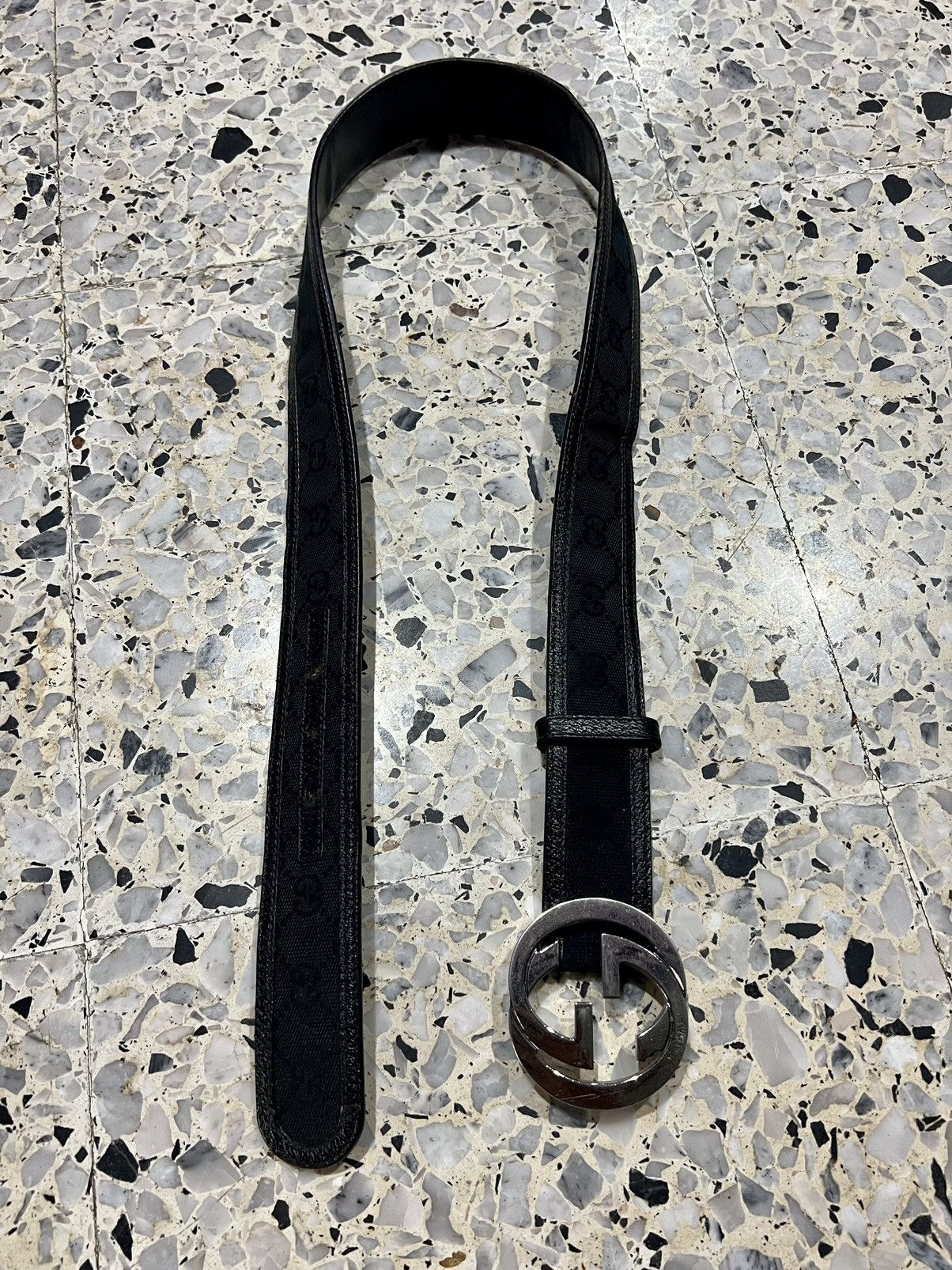 GUCCI GG MONOGRAM BELT