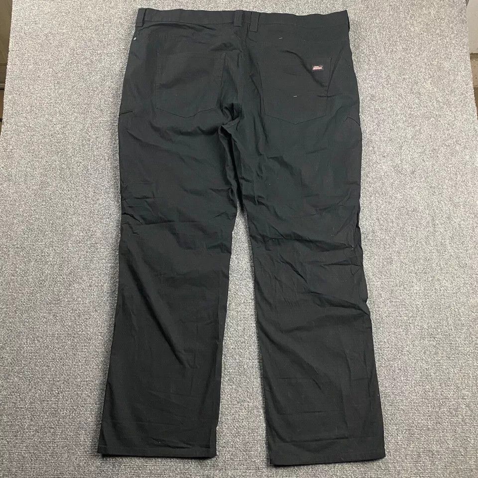 Dickies Dickies Pants Men's 44x32 Black Utility Workwear Cotton Size US 44 / EU 60 - 4 Thumbnail