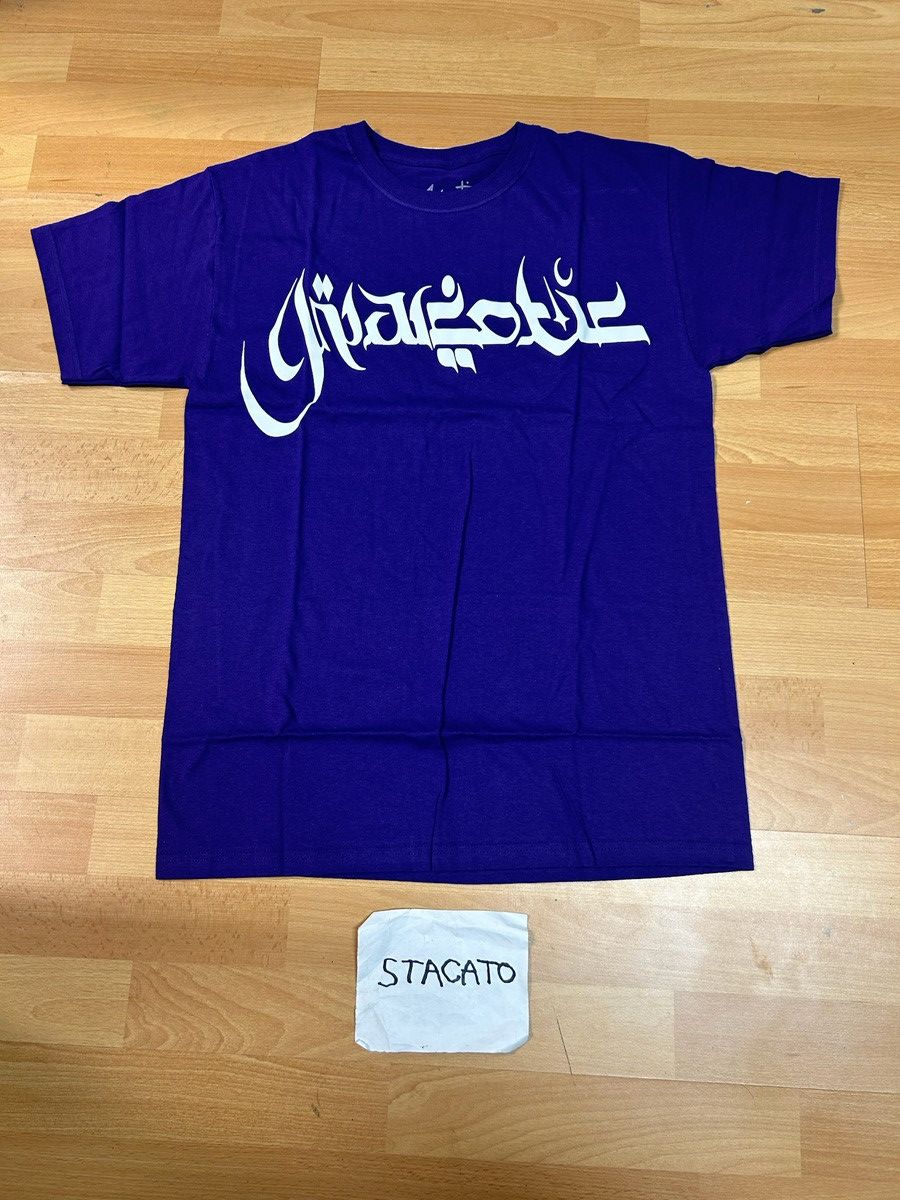 Gnarcotic × Rap Tees Gnarcotic Lil Gnar Arabic Logo Tee Purple Size US M / EU 48-50 / 2 - 1 Thumbnail