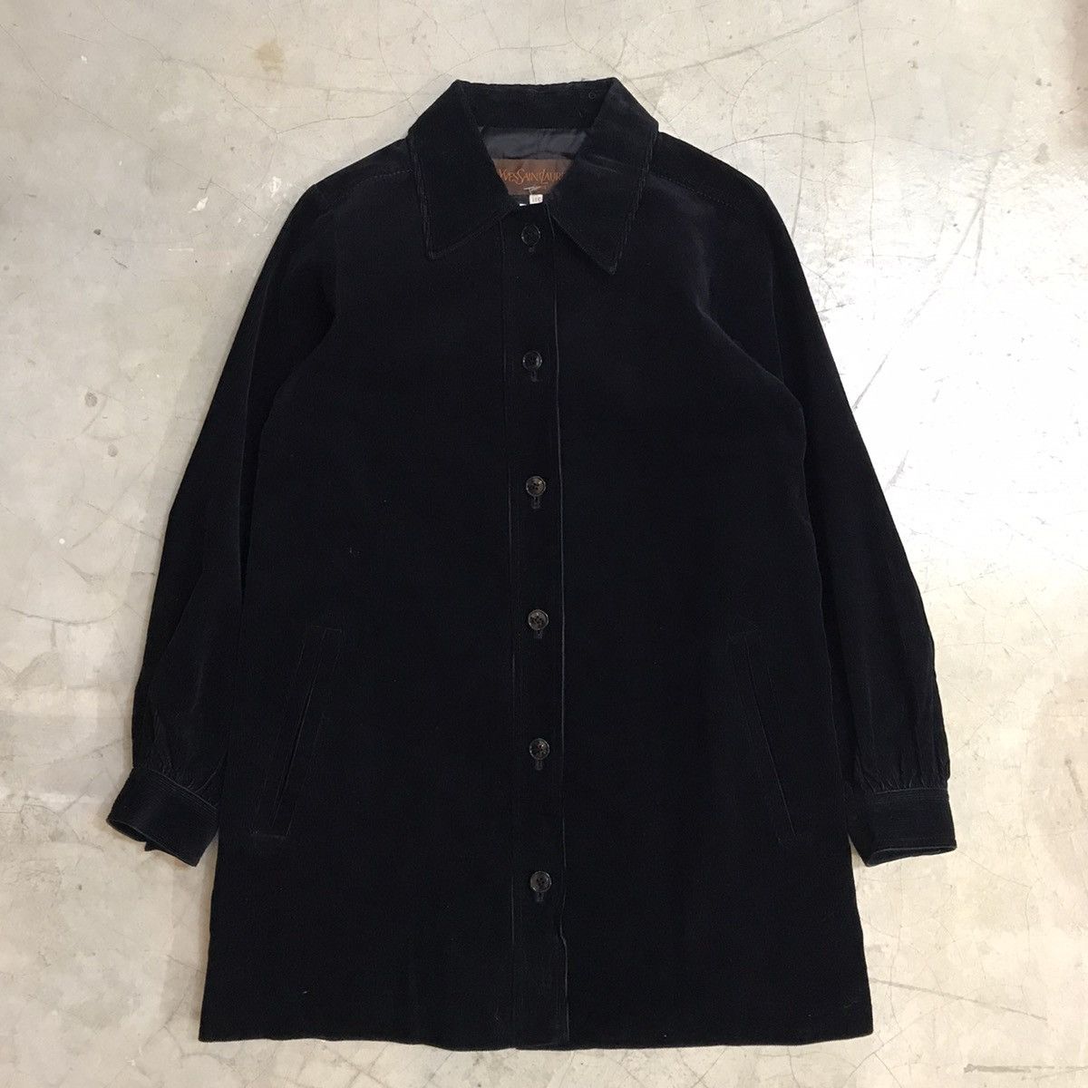 Vintage Vintage YvesSaintLaurent Codrouy Longcoat Size US M / EU 48-50 / 2 - 1 Thumbnail