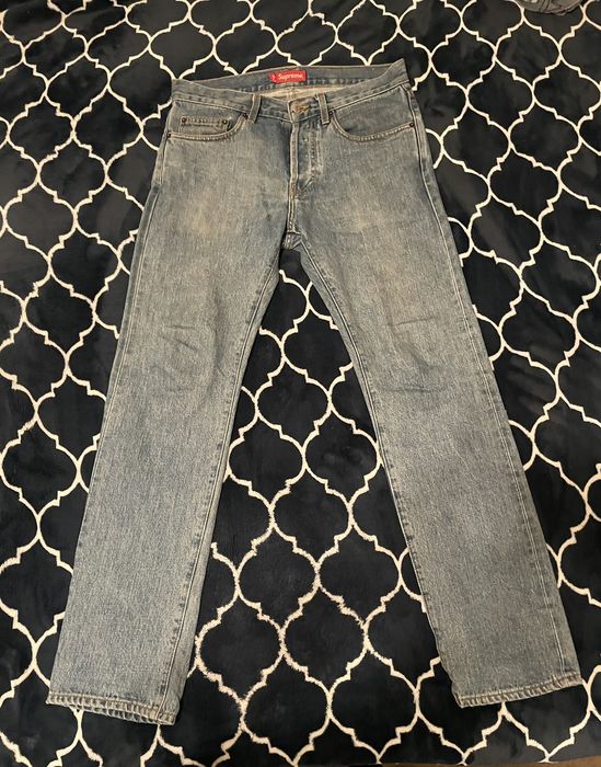 Supreme stone washed outlet jeans