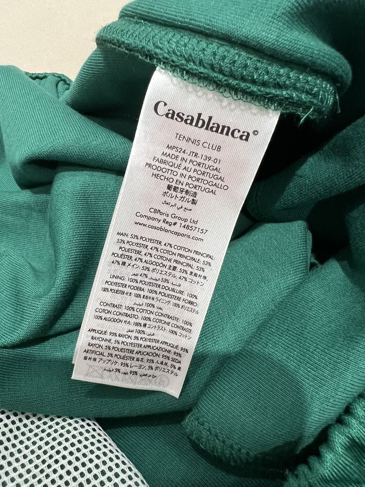 Casablanca Casablanca logo-appliqué track pants Green Size M Size US 30 / EU 46 - 10 Thumbnail