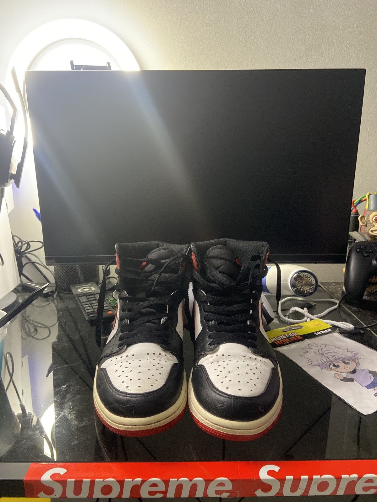 Jordan Brand × Nike Air Jordan 1 Best Hand in Game Track Red Size US 9.5 / EU 42-43 - 2 Thumbnail