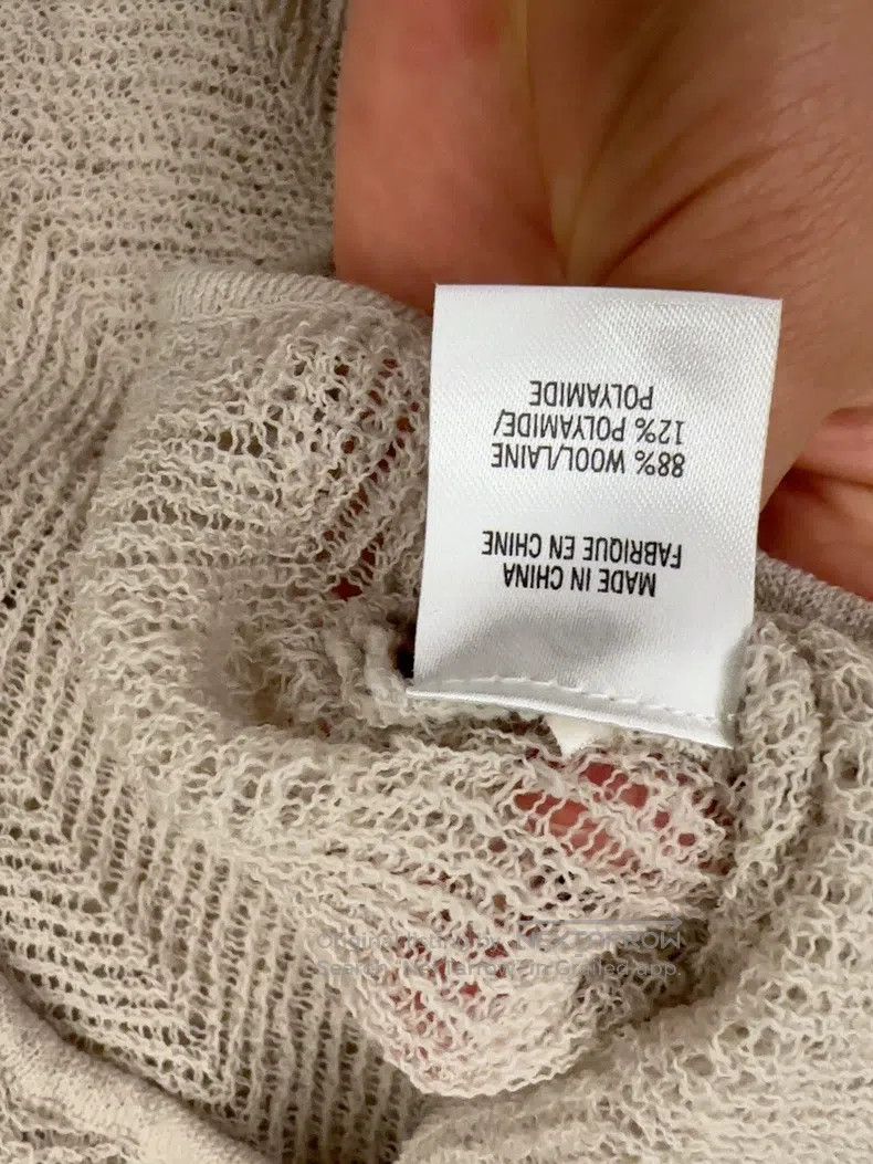 Helmut Lang Helmut Lang Gray knitted sweater Size S / US 4 / IT 40 - 4 Thumbnail
