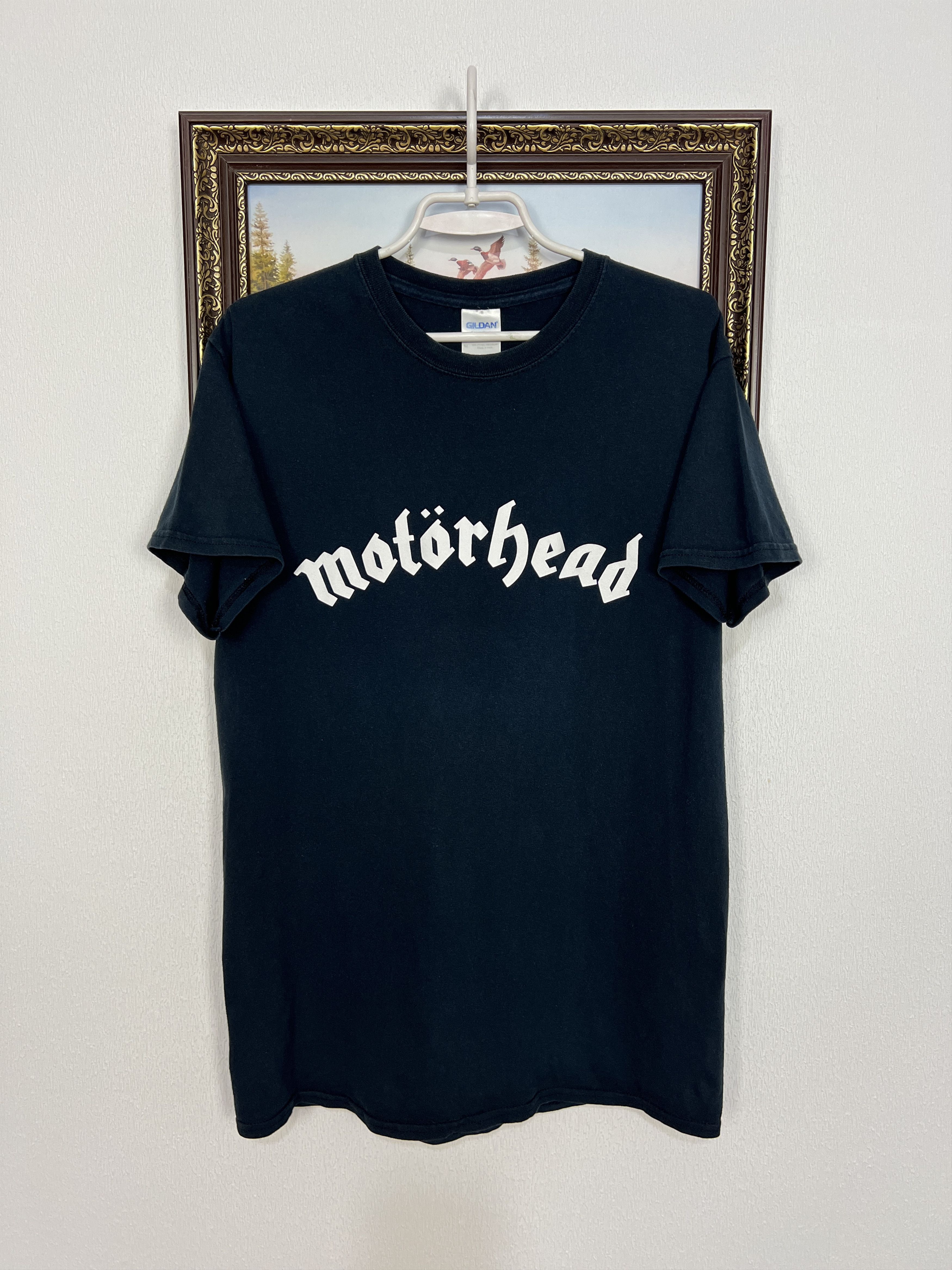 Vintage Vintage Motorhead Band Tee Over Print Shirt Big Logo Rare Size US M / EU 48-50 / 2 - 1 Thumbnail
