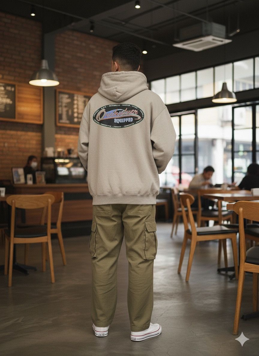 Quiksilver 90s QUICKSILVER EQUIPMENT PULLOVER HOODIE SUN FADED Size US XL / EU 56 / 4 - 1 Thumbnail