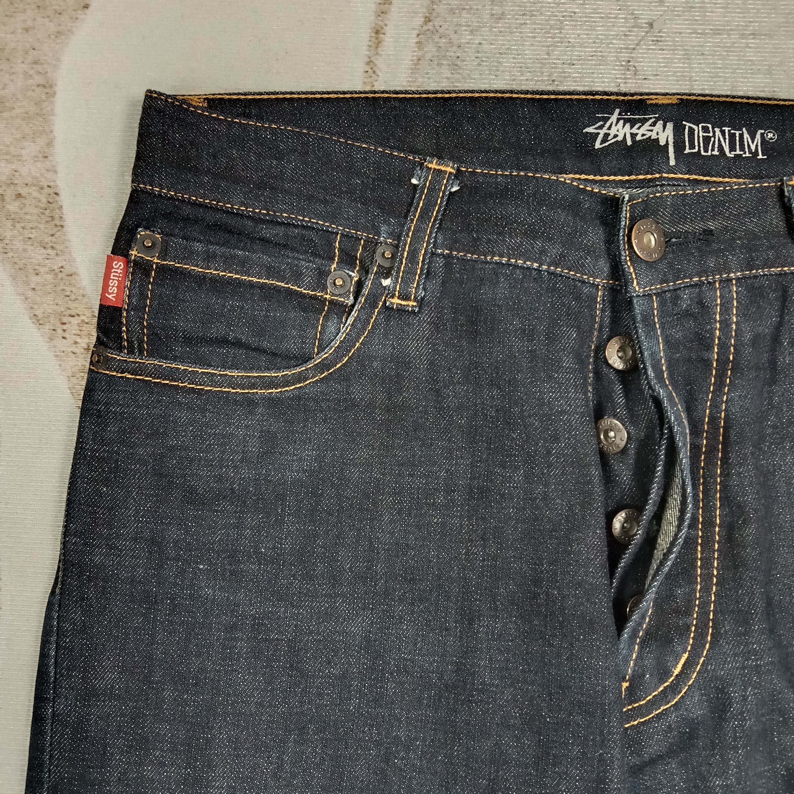 Stussy Stussy Rough Rugger Denim Jeans C272N25 Size US 30 / EU 46 - 7 Thumbnail