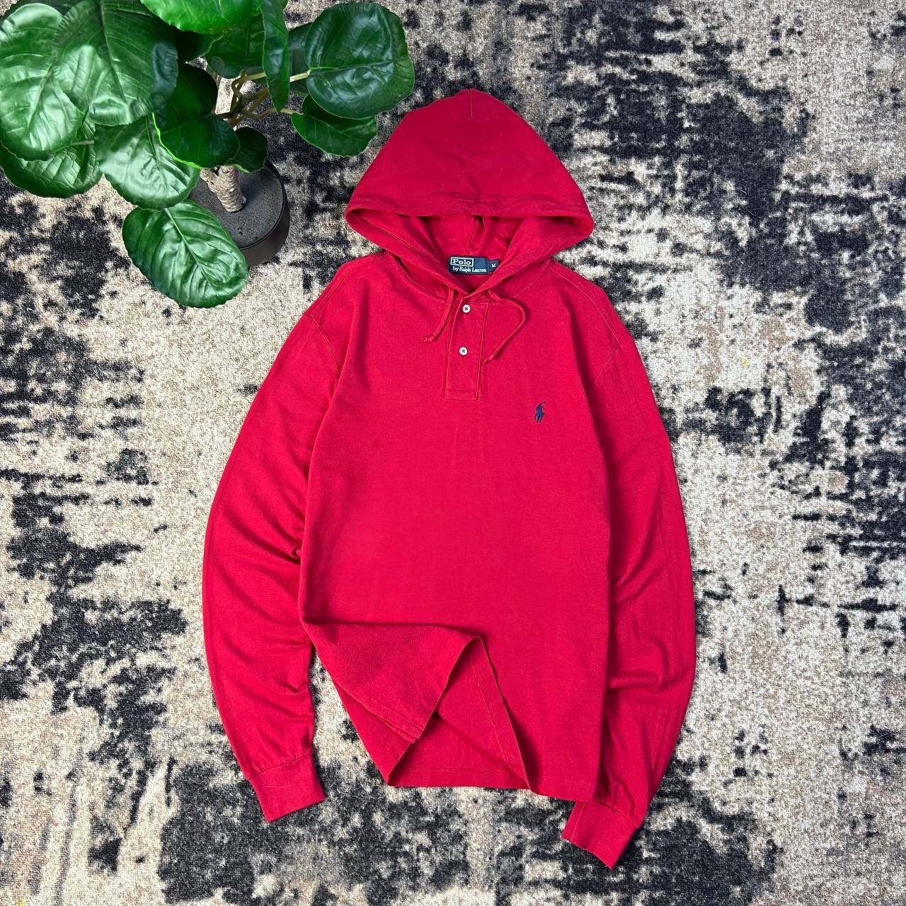Polo Ralph Lauren Vintage Y2K Polo Ralph Lauren Button Up Light Hoodie Size US M / EU 48-50 / 2 - 1 Thumbnail