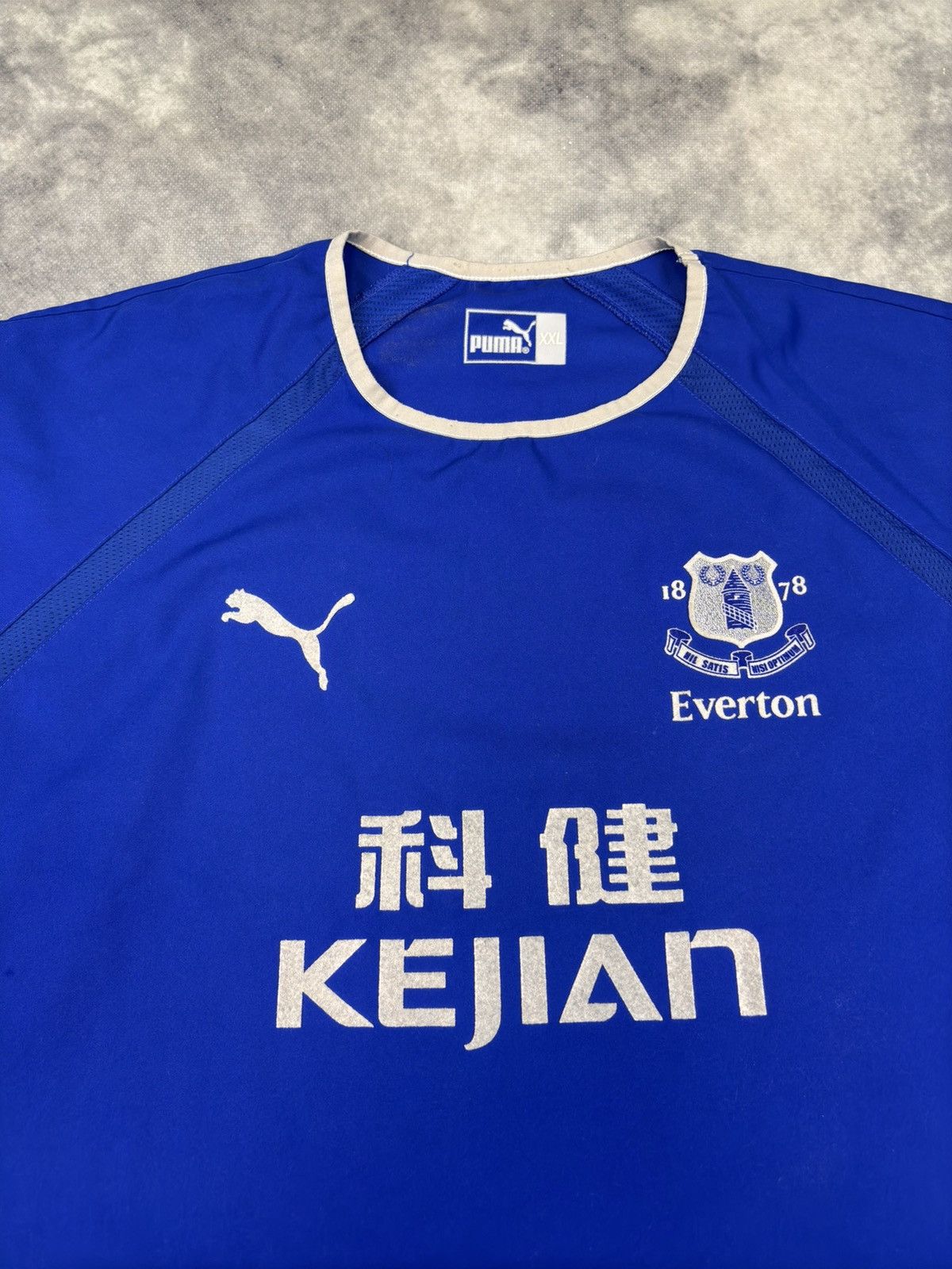 Puma Vintage Everton 2003 Puma Soccer Jersey 125 anniversary y2k Size US XXL / EU 58 / 5 - 2 Thumbnail