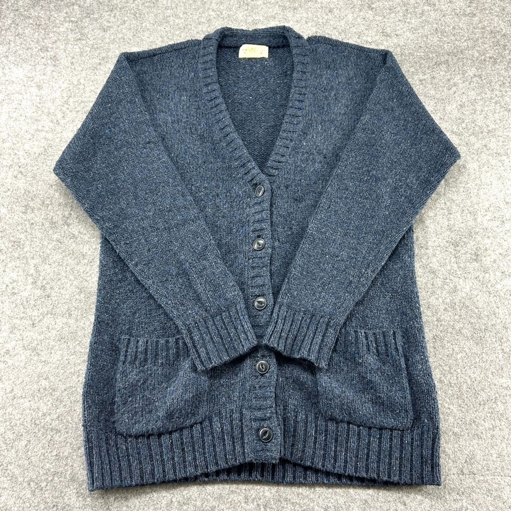 Vintage VINTAGE Ralph Lauren Denim & Supply Sweater Cardigan Womens L Blue Cable Knit Acrylic Long Y2K Size L / US 10 / IT 46 - 2 Thumbnail