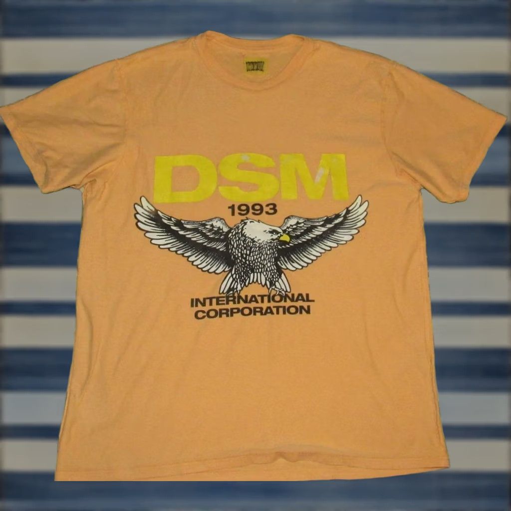 Diet Starts Monday DIET STARTS MONDAY DSM Yellow Cotton Short Sleeve Eagle T Shirt Large Size US L / EU 52-54 / 3 - 1 Thumbnail