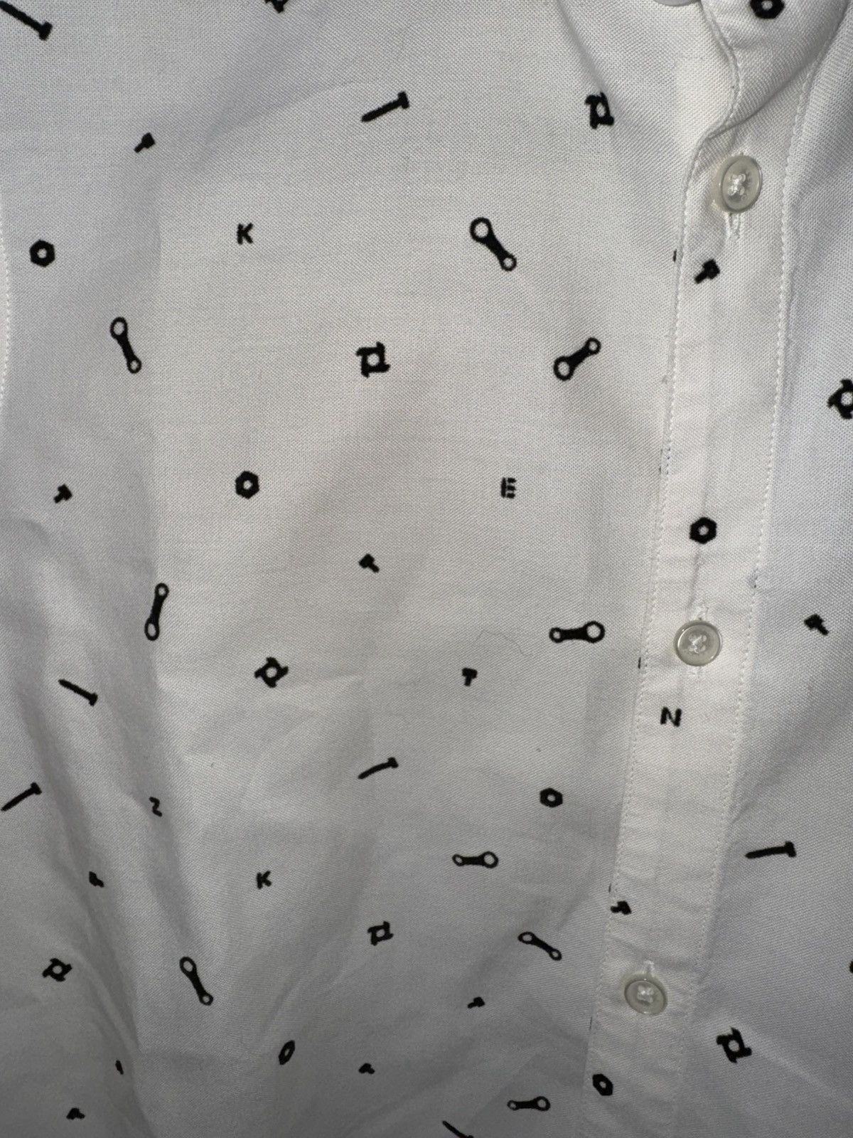 Kenzo Kenzo Runway Sample Logo Embroidered Buttondown Size US S / EU 44-46 / 1 - 5 Thumbnail